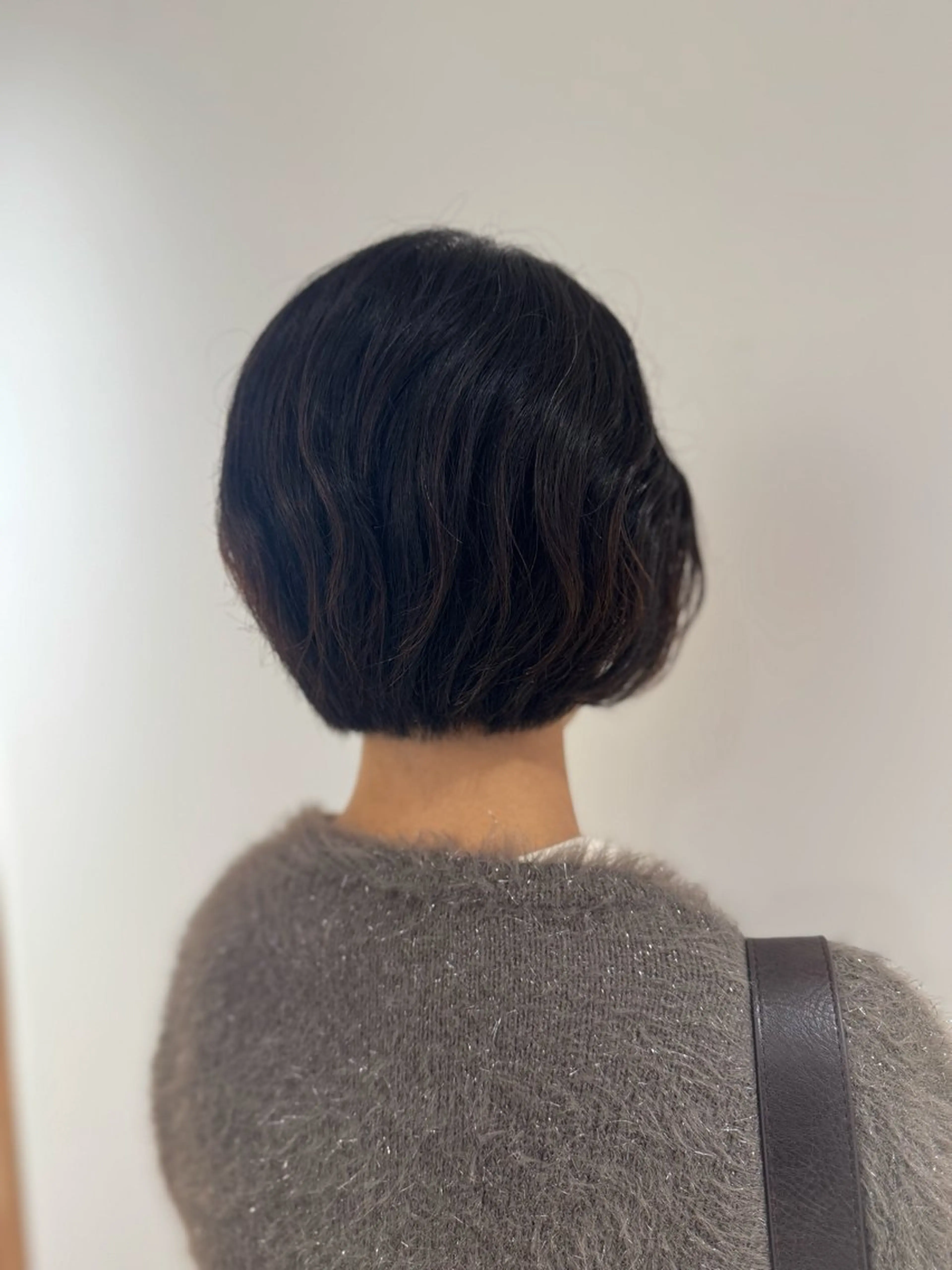 ショート ボブ カット パーマ えんどう みほのヘアスタイル
