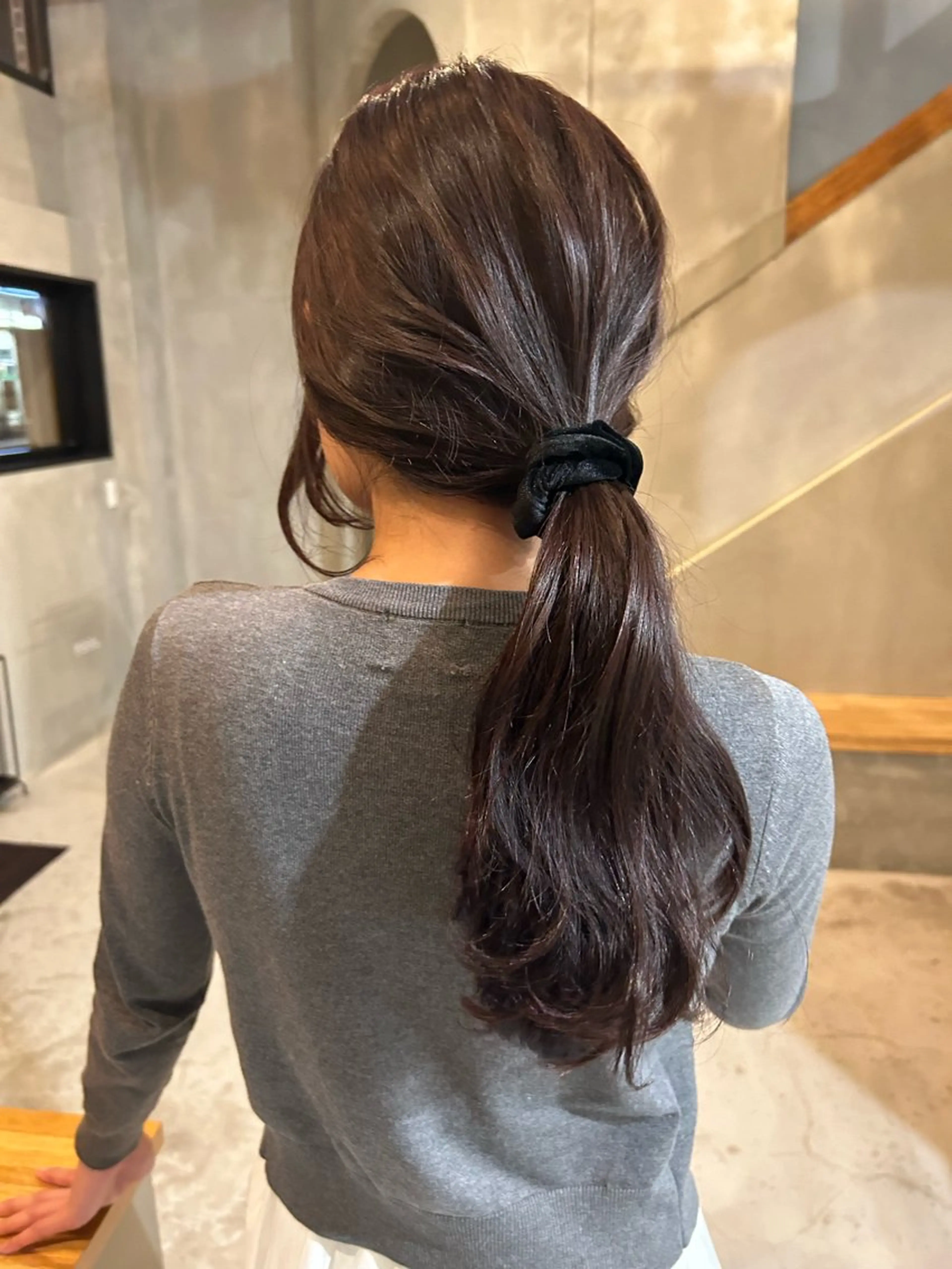カラー ラベンダーカラー 古澤 芽依のヘアスタイル
