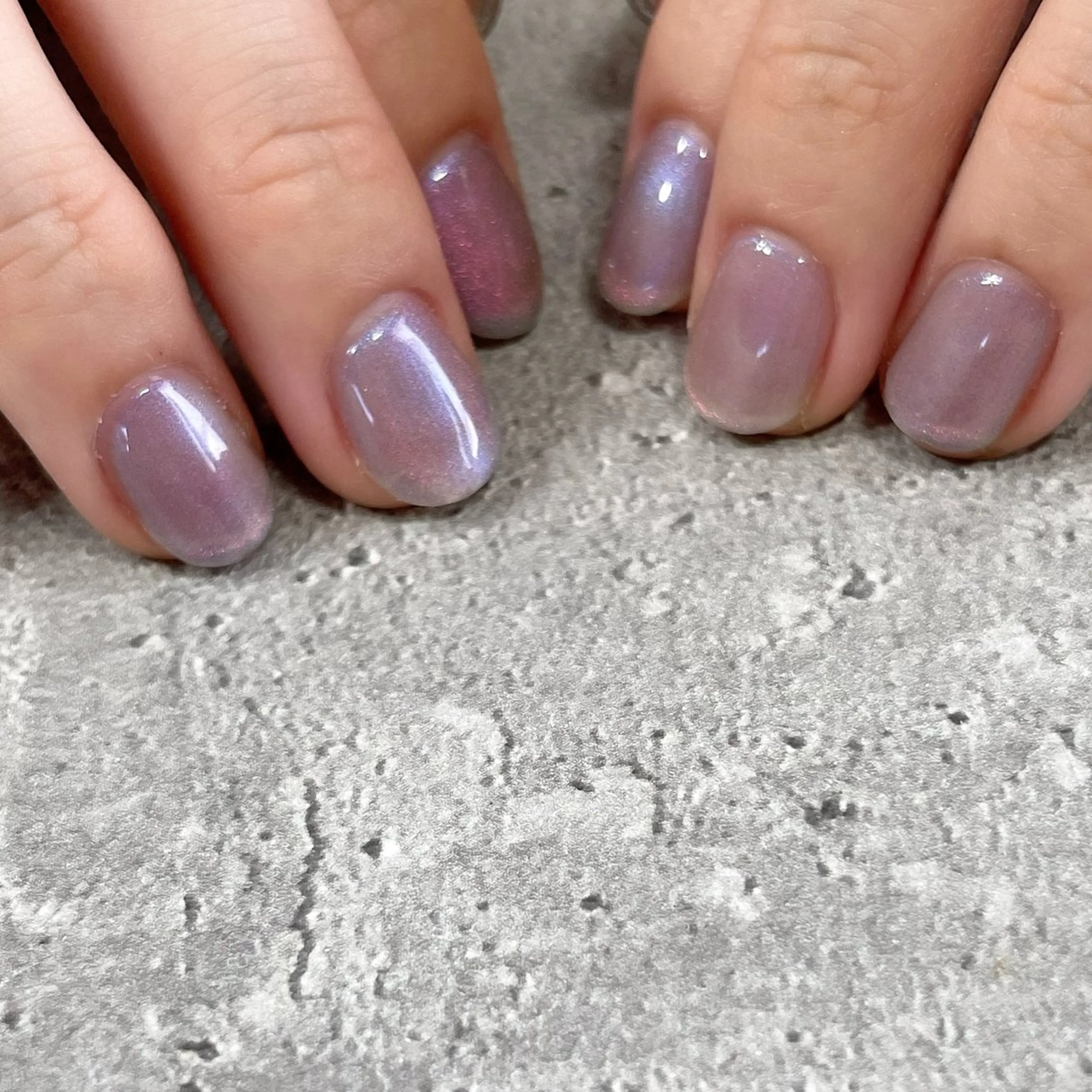 ネイル ジェルネイル シンプルネイル 東 千夏のネイルデザイン