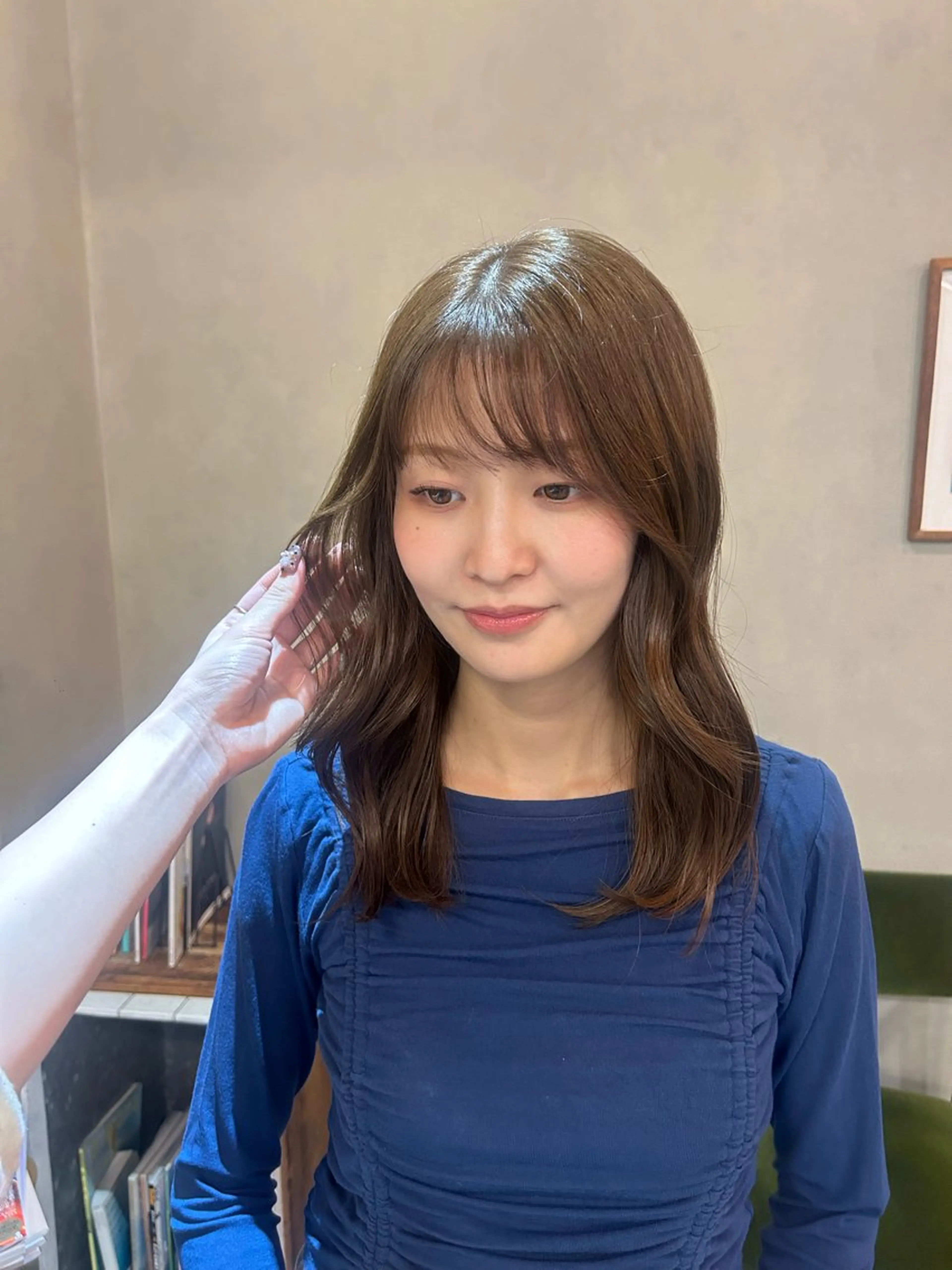 ミディアム カラー ruup Aru ユウキのヘアスタイル