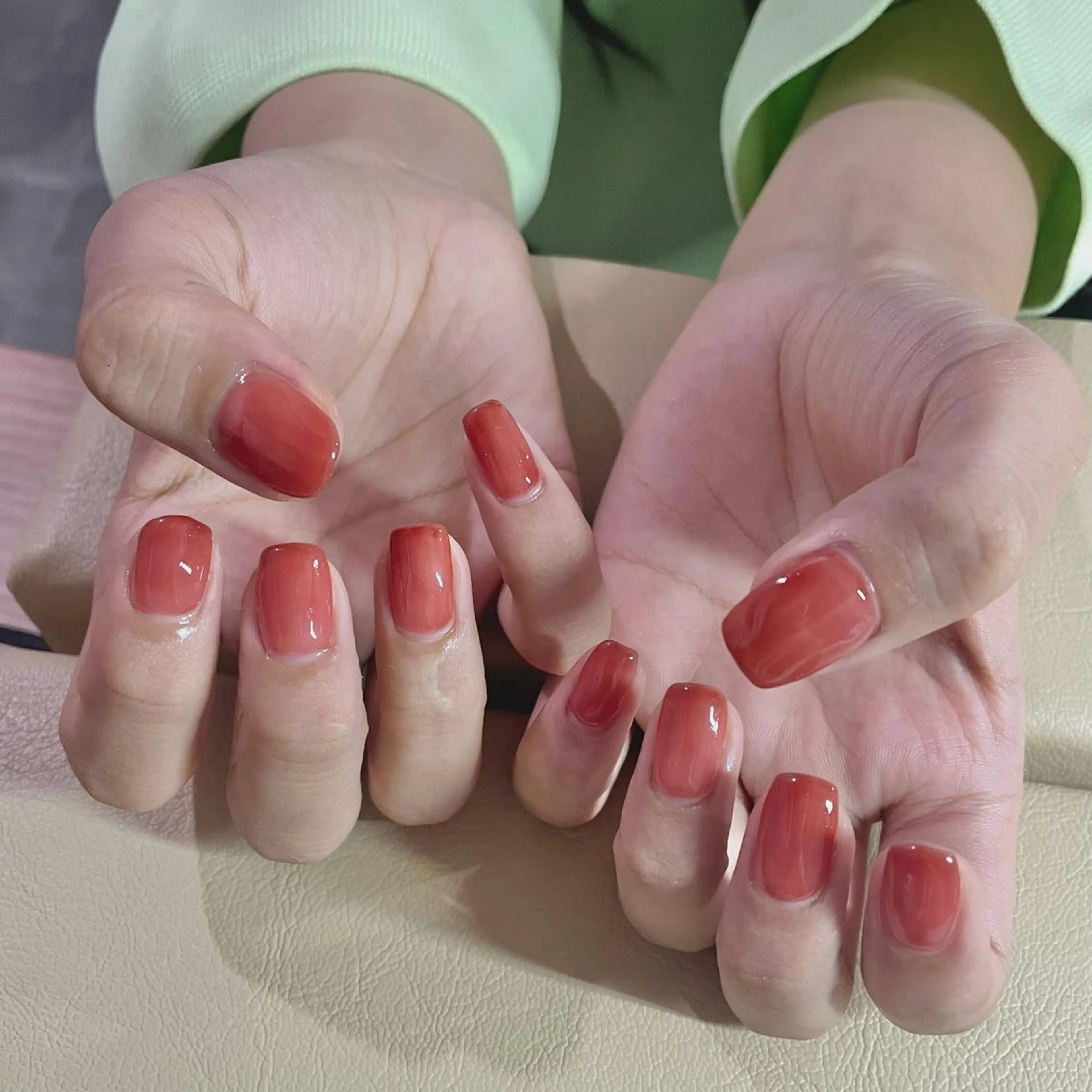 ネイル ワンカラーネイル SOL所属・SOL　nail イマナカのネイルデザイン