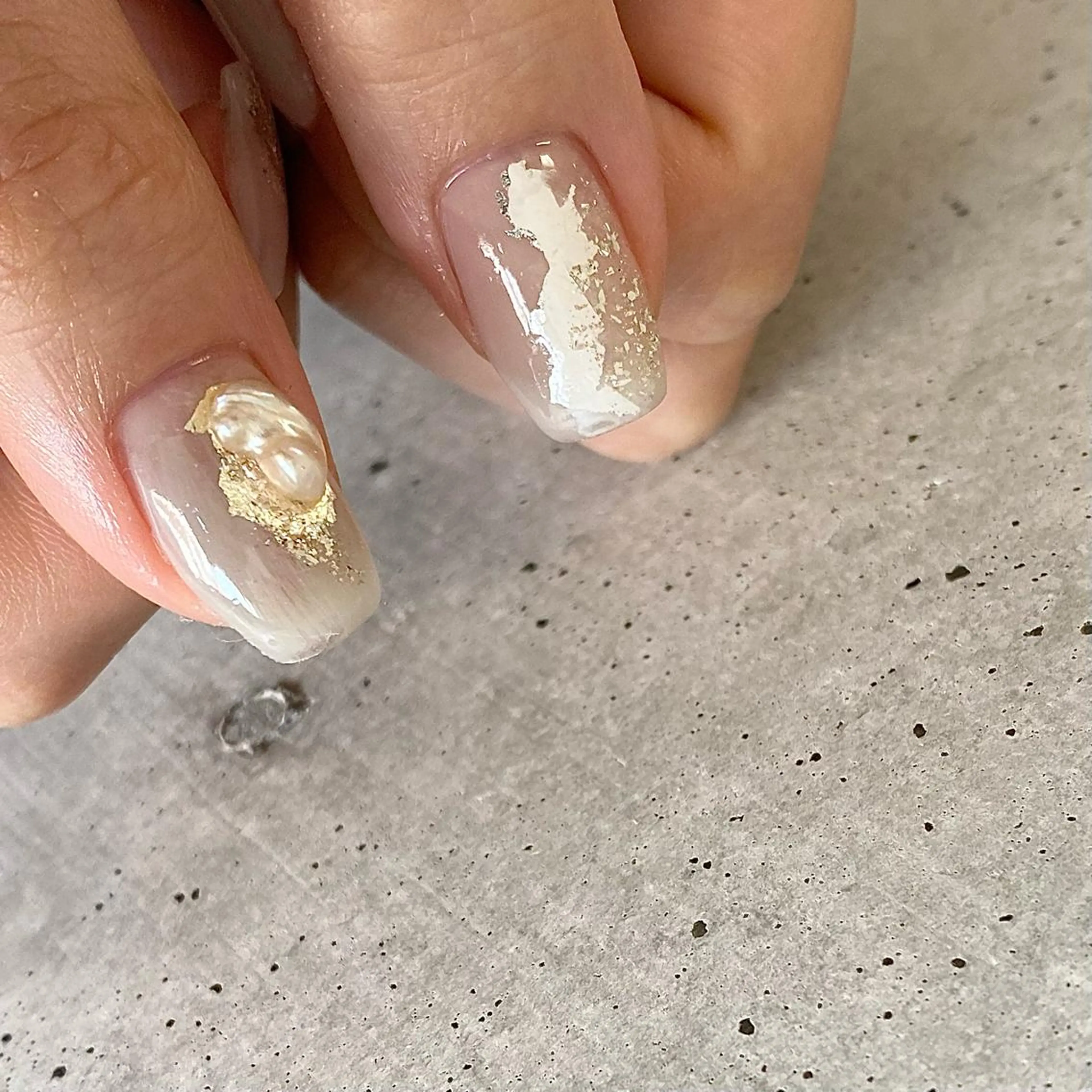 ネイル Ray. ／綺麗目ニュアンスのネイルデザイン