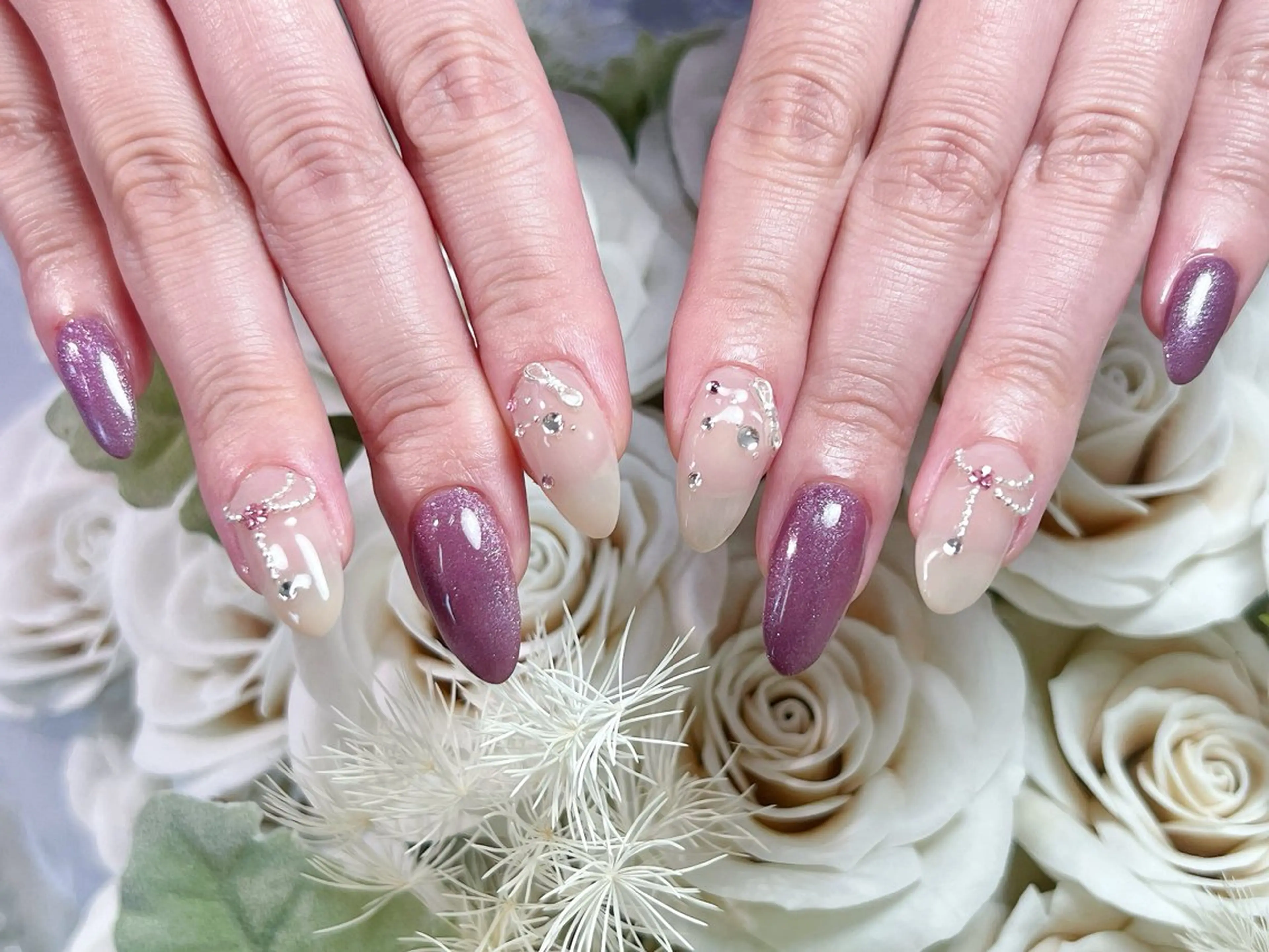 ネイル 韓国ネイル 持ち込み スカルプネイル ワンホンネイル ハンドネイル Painty nailのネイルデザイン