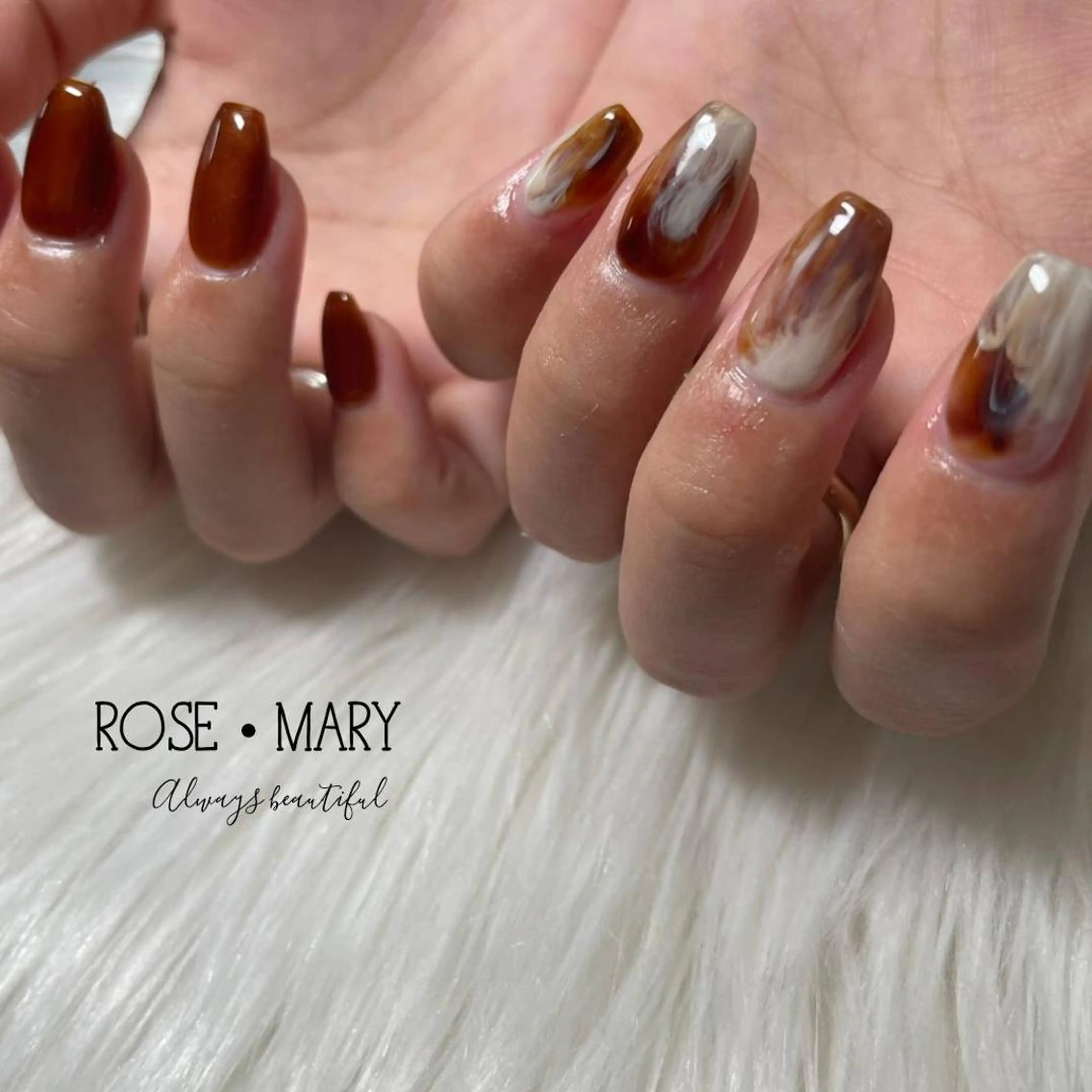 ネイル ハンドネイル ROSE・MARY 木村のネイルデザイン
