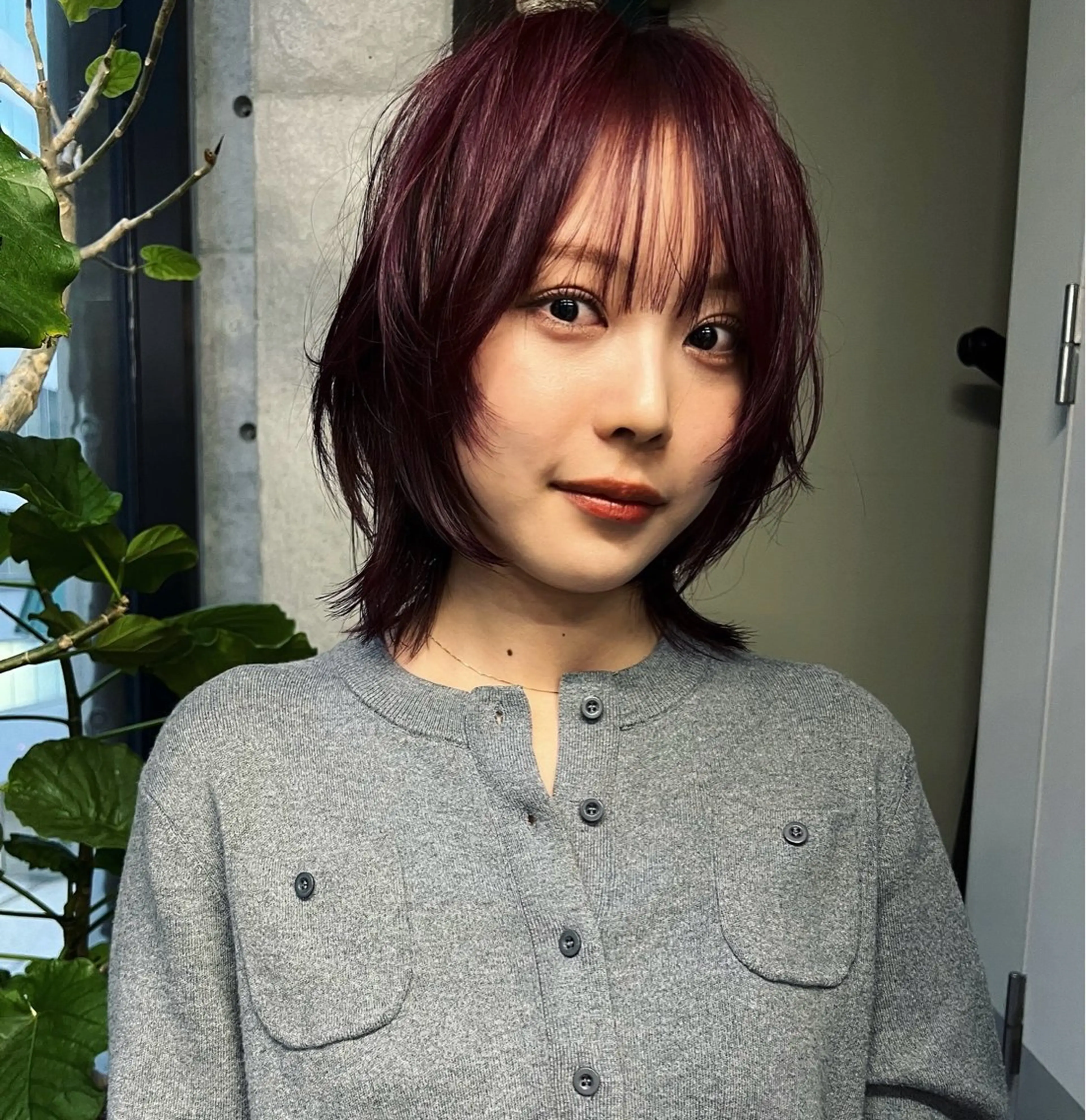 ショート カット ヘアカラー ハッシュカット カシマハヤトのヘアスタイル