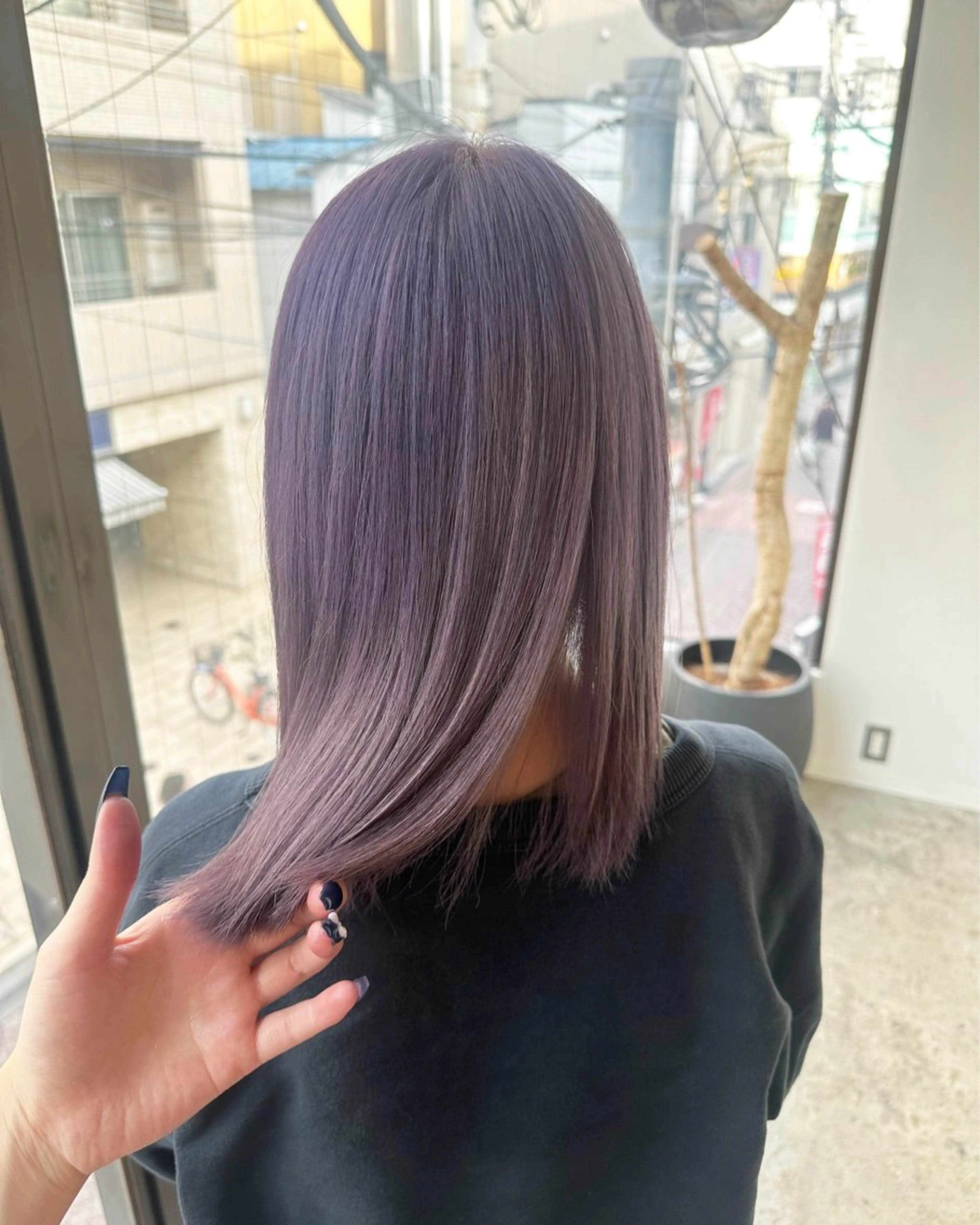 ミディアム カラー ヘアカラー AIRI 🐈‍⬛のヘアスタイル