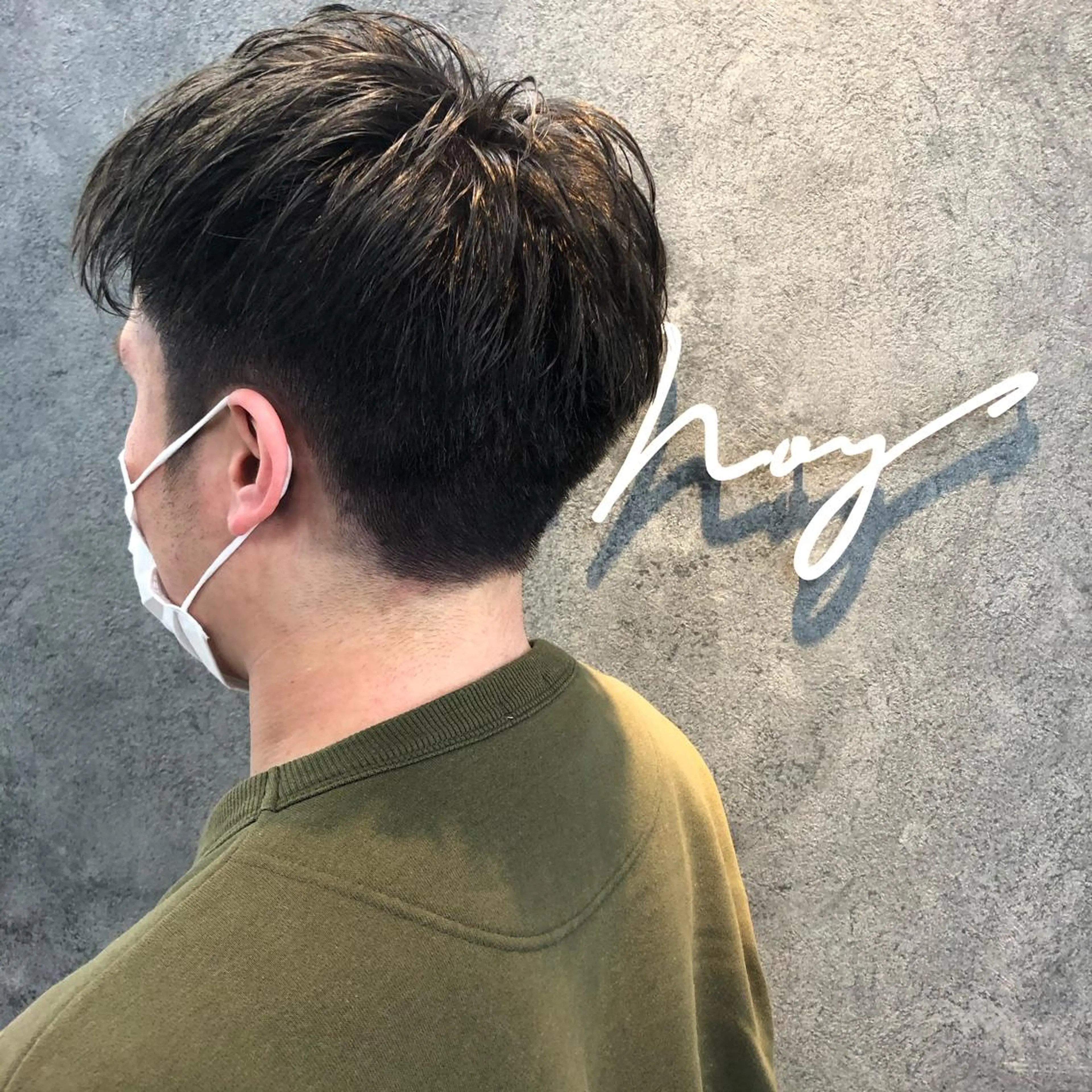 メンズ カット Noyヨシモト ヒロトのヘアスタイル
