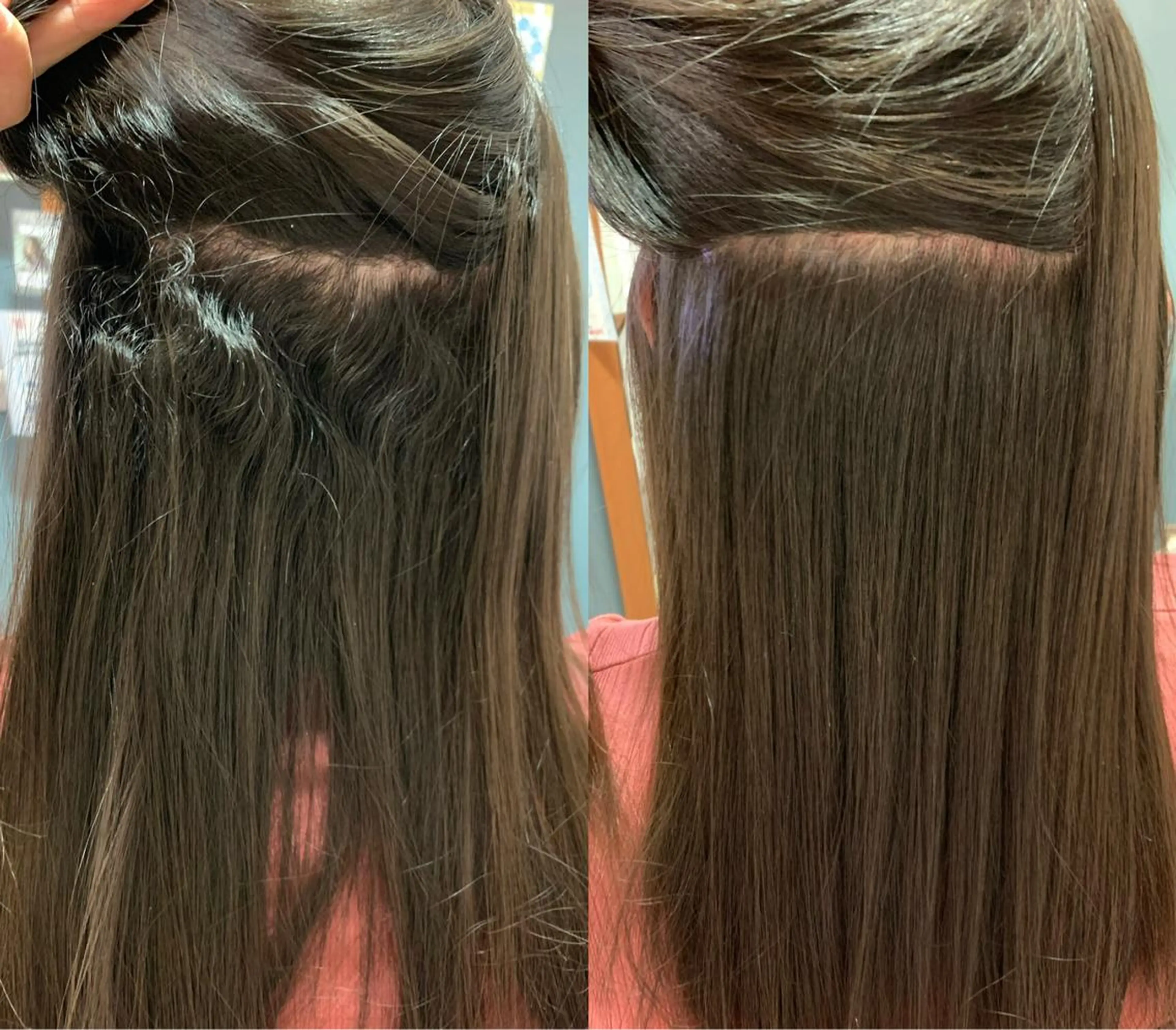 ロング パーマ 縮毛矯正 傷ませない縮毛矯正／ 吉岡 美江のヘアスタイル