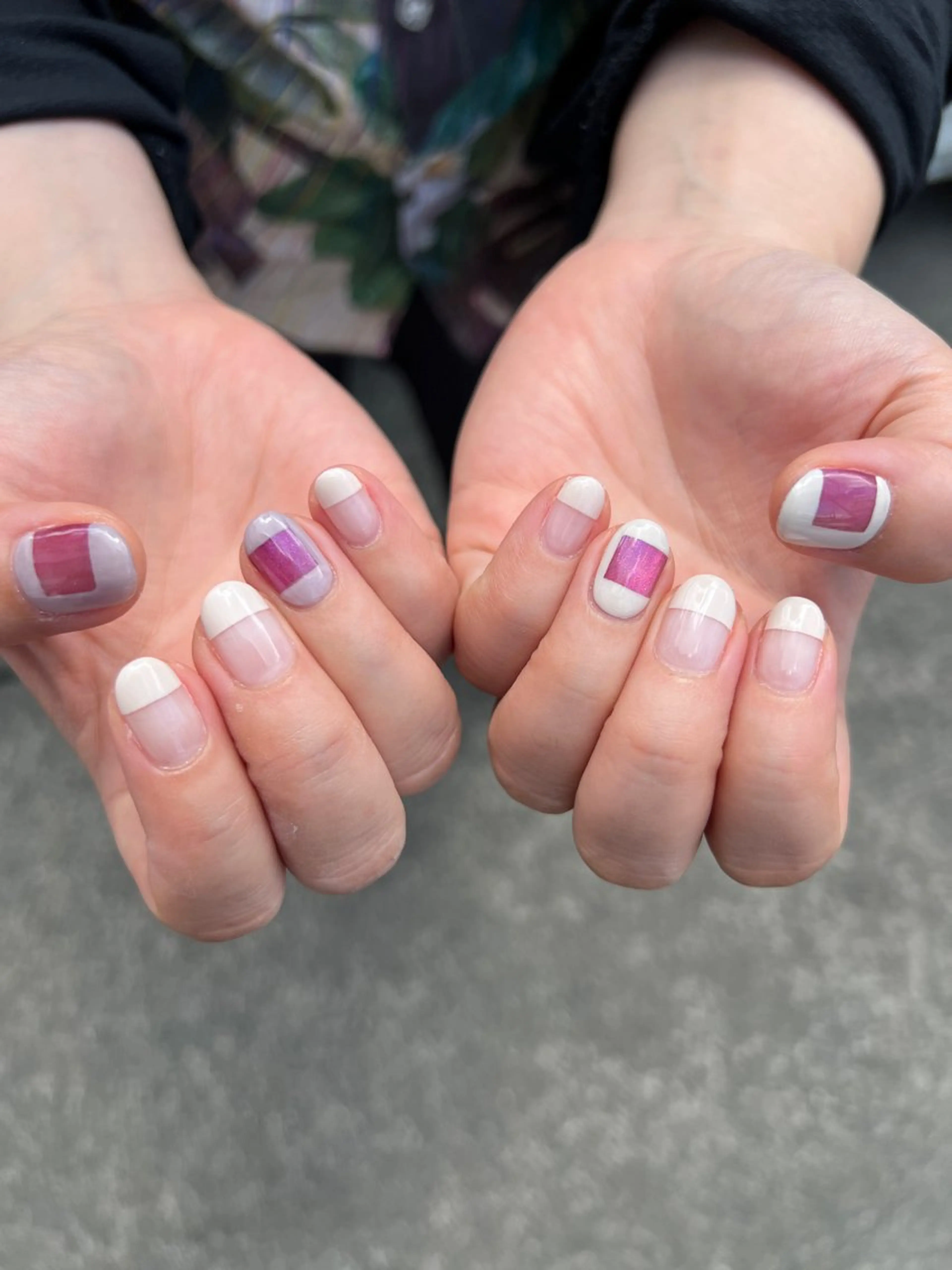 ネイル ハンドネイル ハンドケア Ri.nail オクマトモカのネイルデザイン