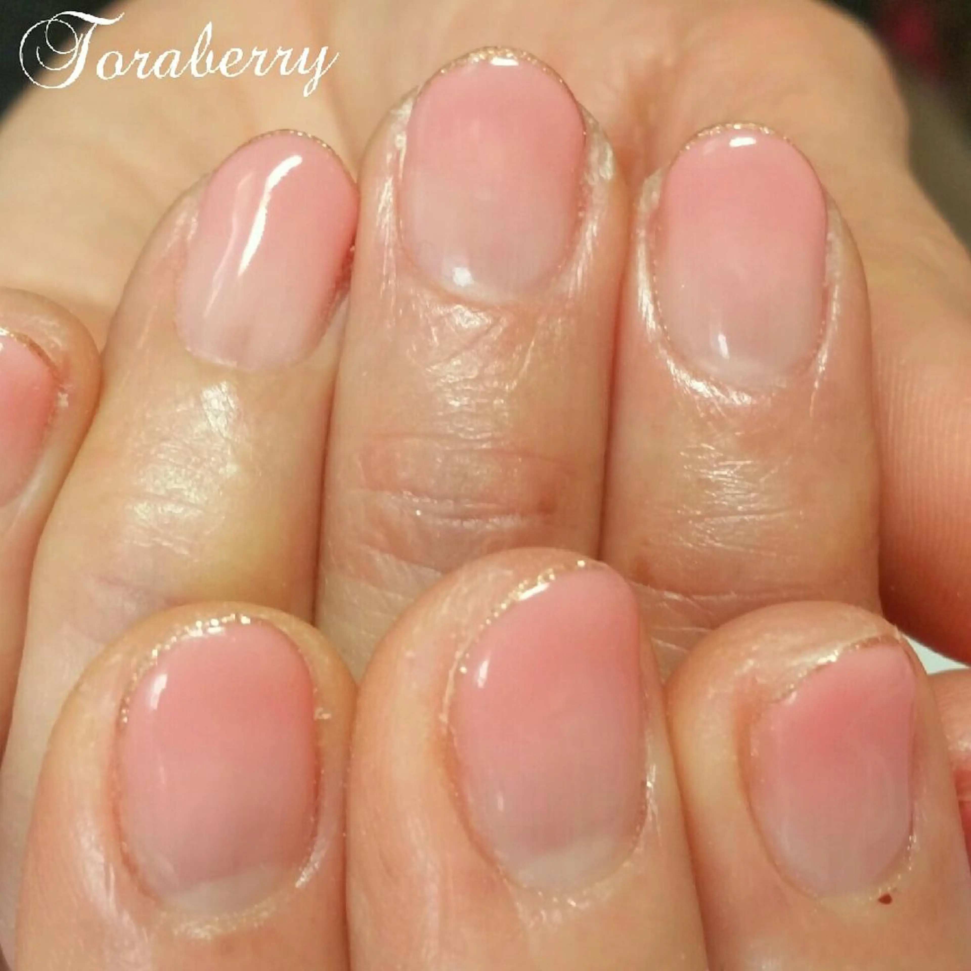 ネイル ラメ(グリッター) ハンドネイル ネイリスト なつみのネイルデザイン