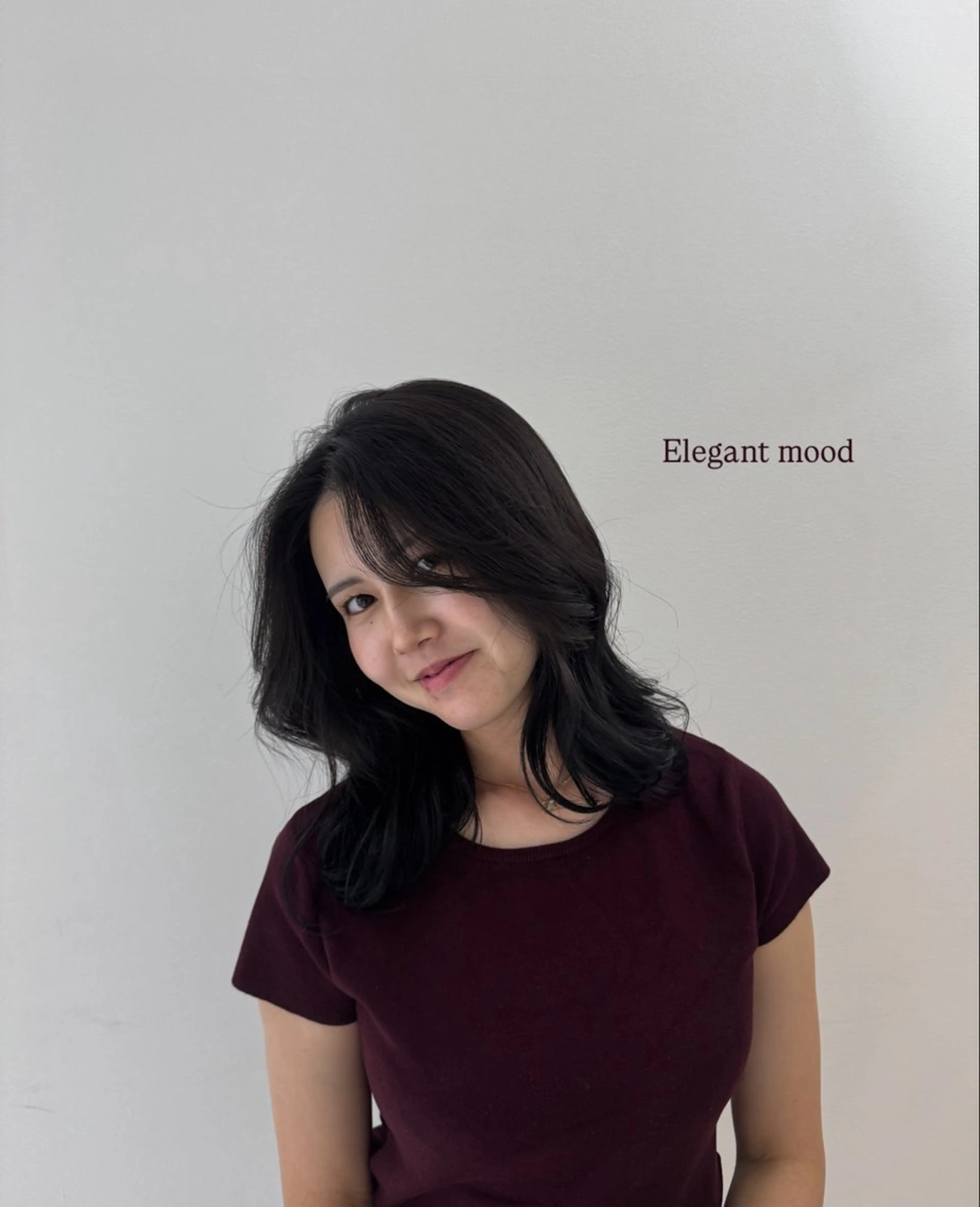 ミディアム カラー ヘアカラー rina/デザイン カラー/上野のヘアスタイル