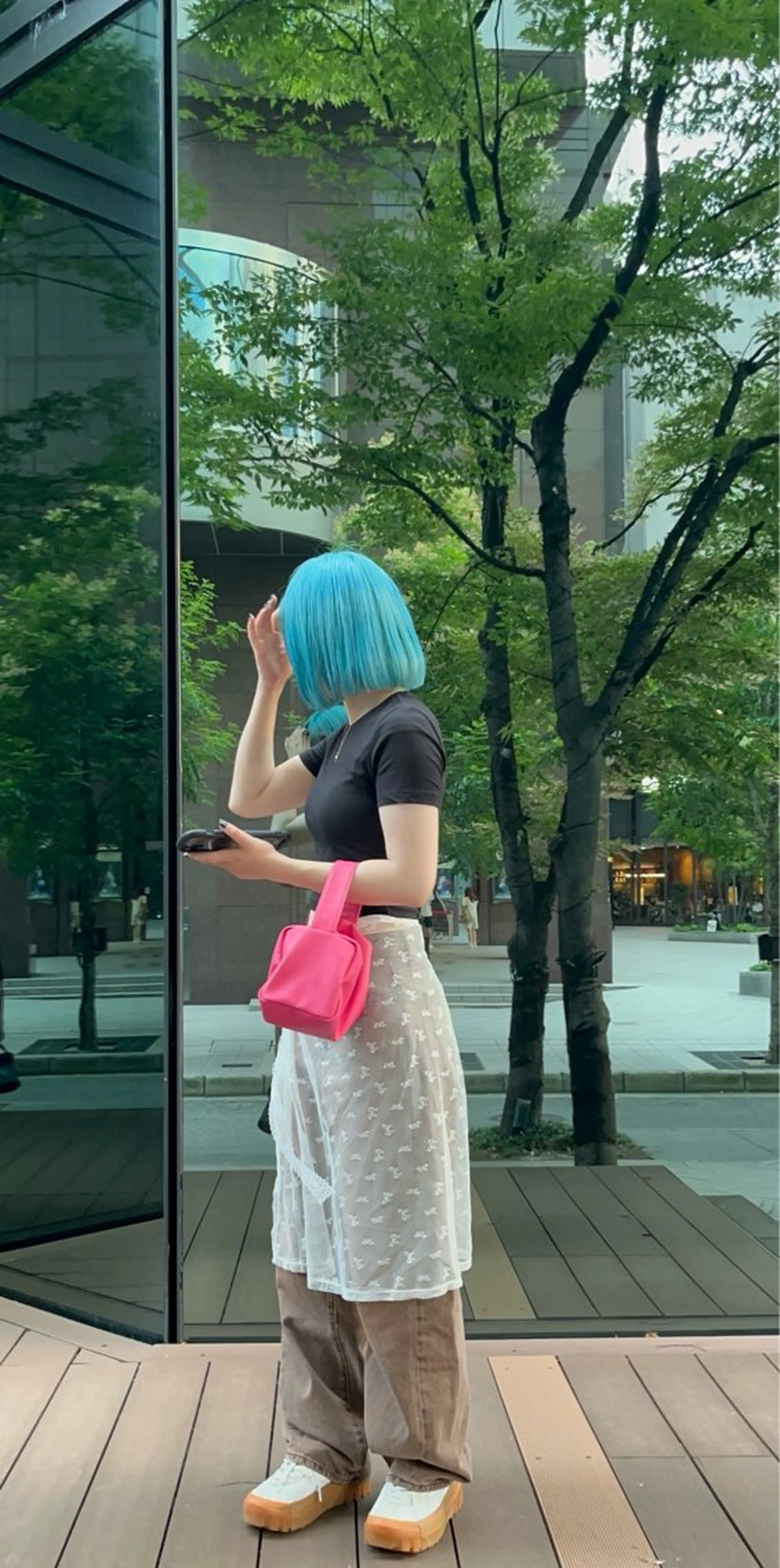 ミディアム カラー 逢坂 智也のヘアスタイル