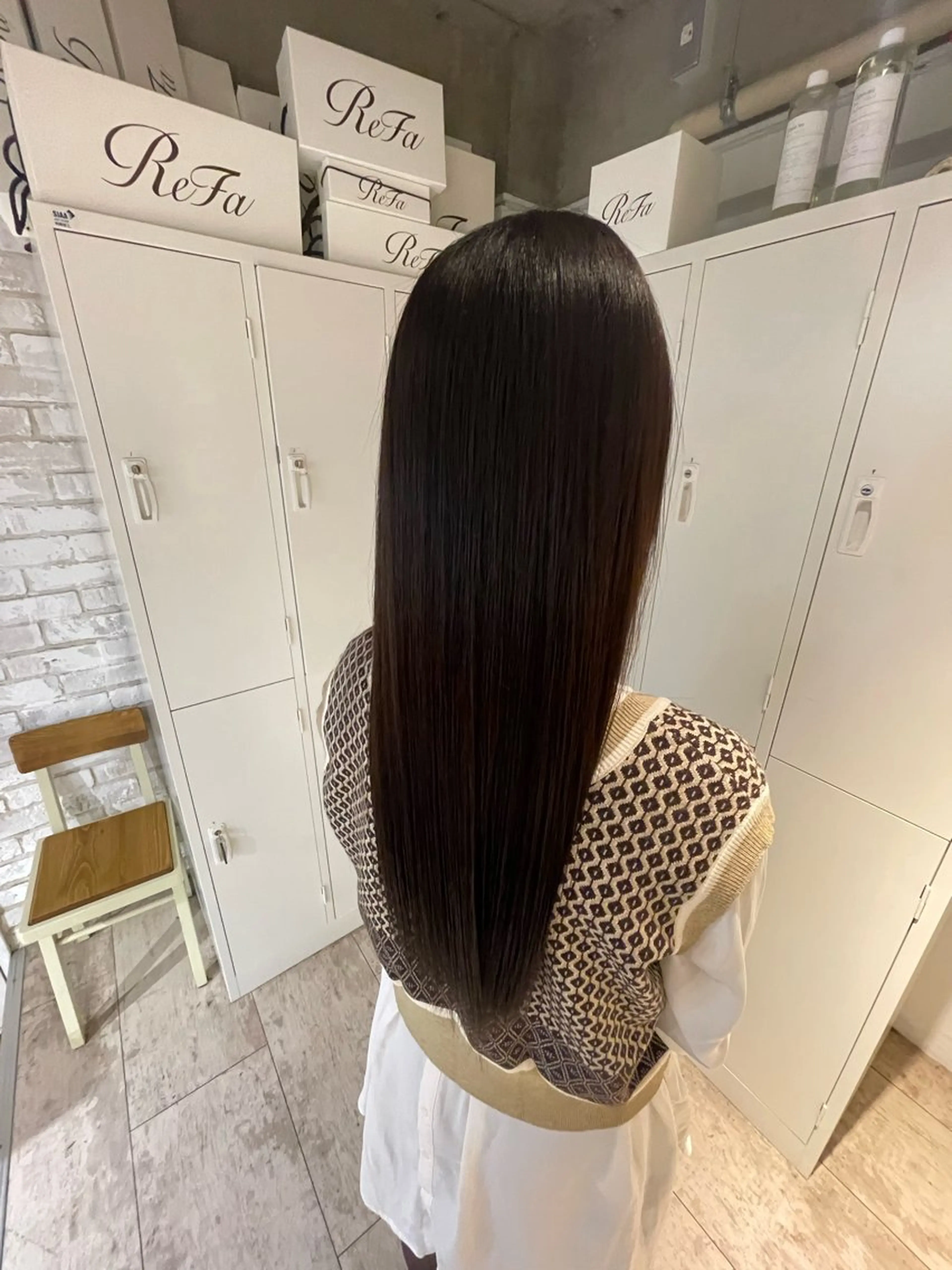 ロング カラー 髪質改善/ブリーチ takashiのヘアスタイル