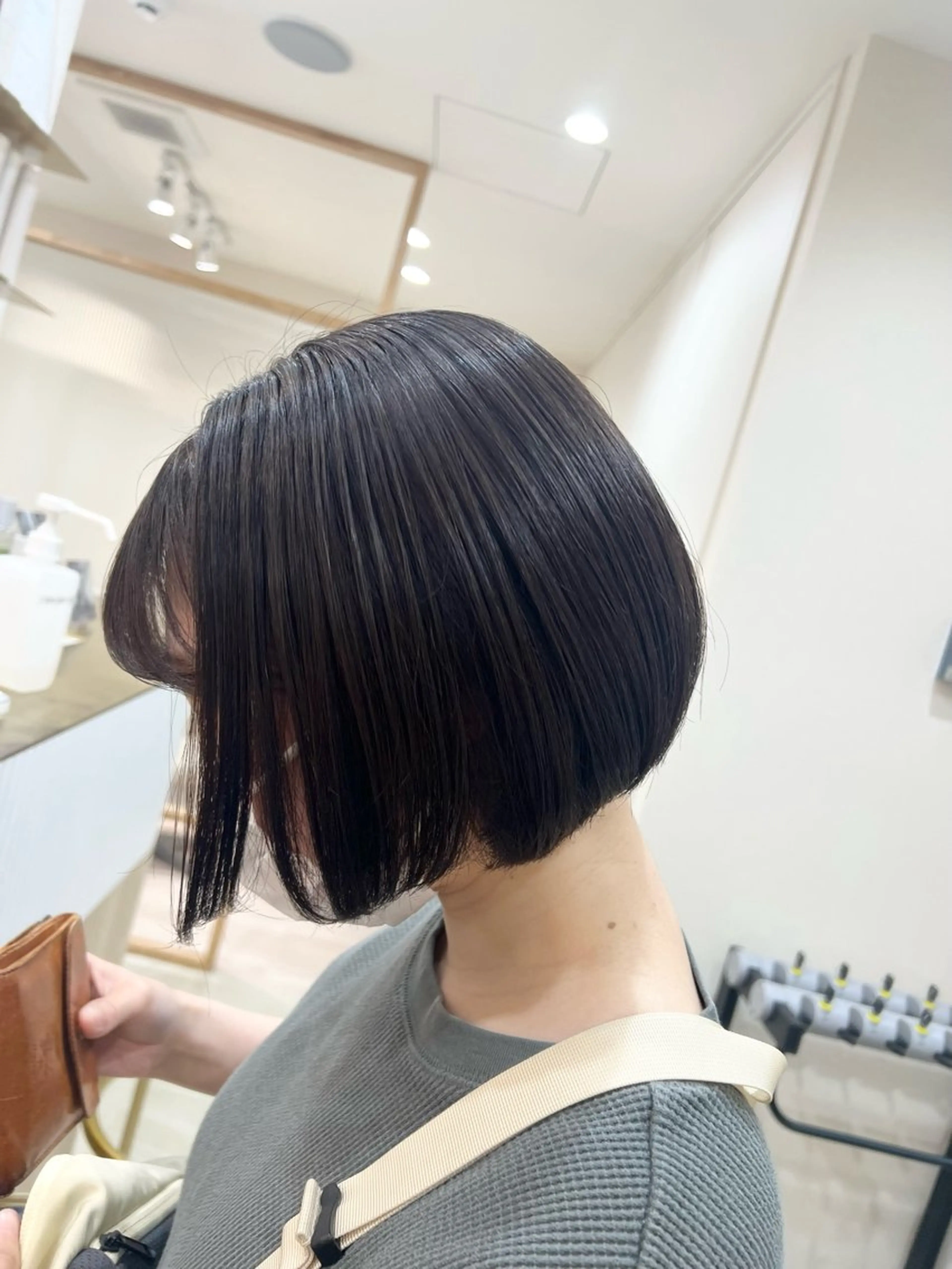 ショート カラー ボブ カット ヘアカラー トリートメント ✨🌿大人可愛い愛さ れhair🌿✨松本のヘアスタイル