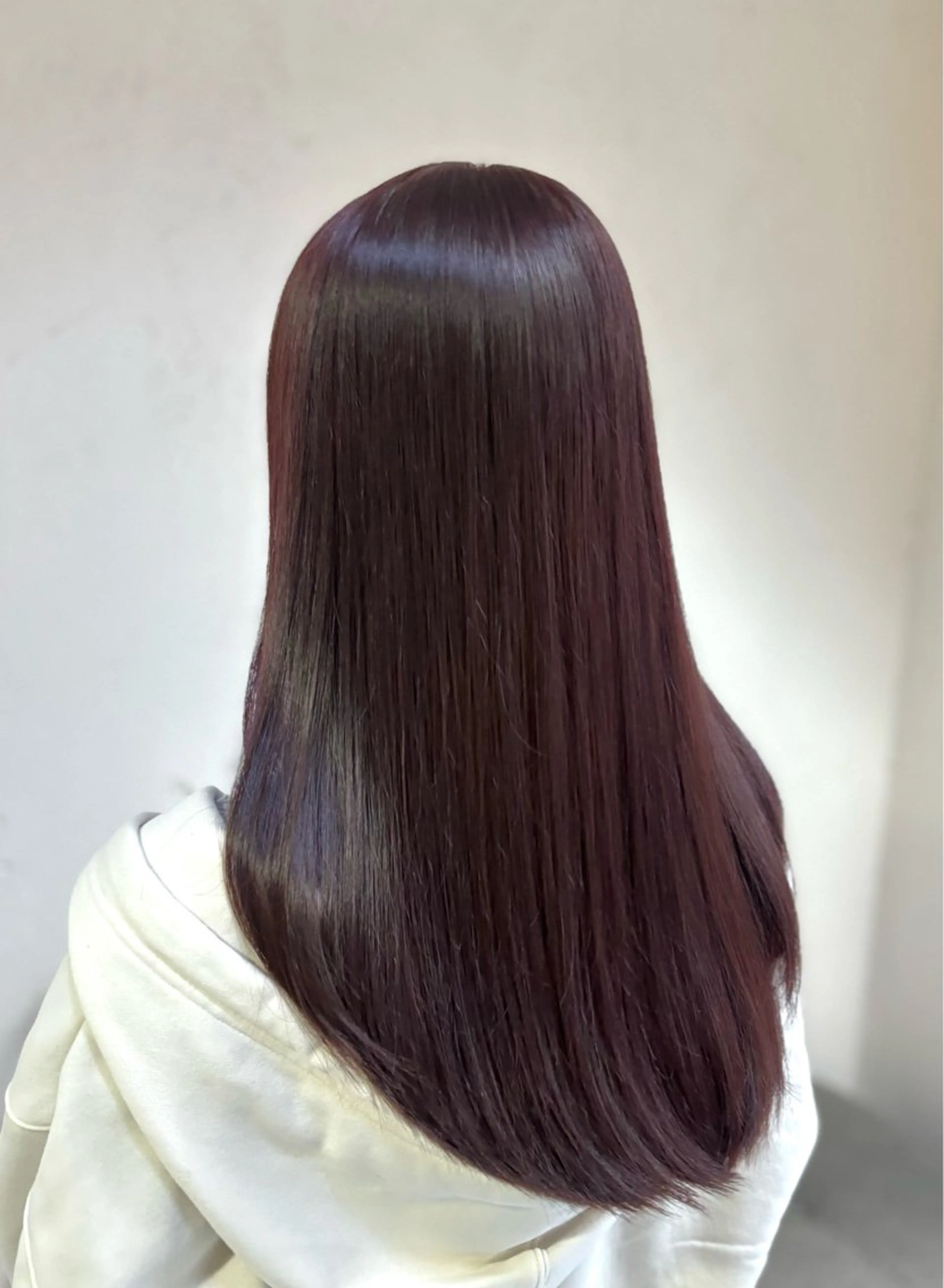 ロング ヘアカラー トリートメント ACCOLE Yuzuのヘアスタイル