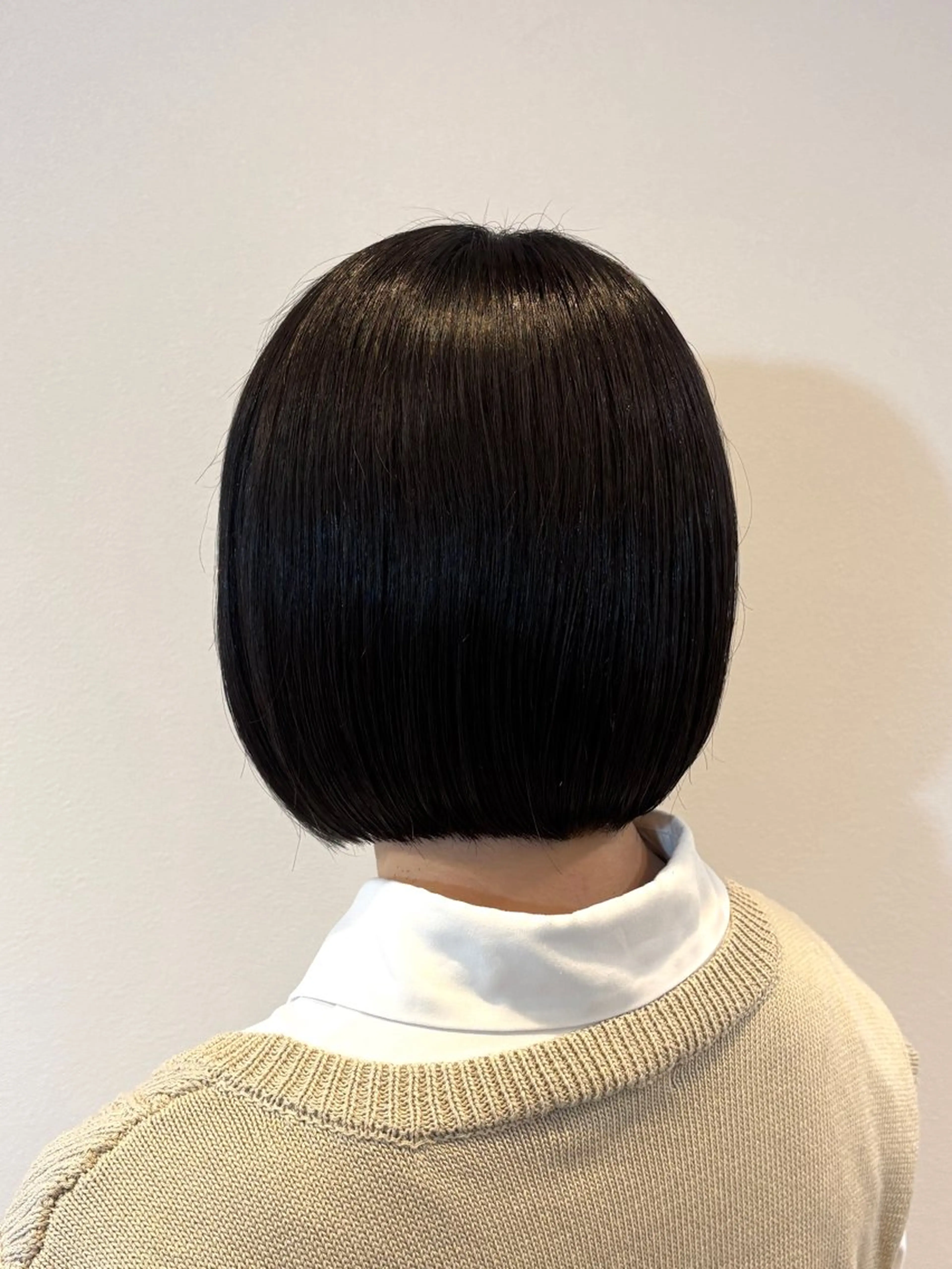 ショート ボブ カット トリートメント ショート/レイヤー/ ボブ/安本和史のヘアスタイル