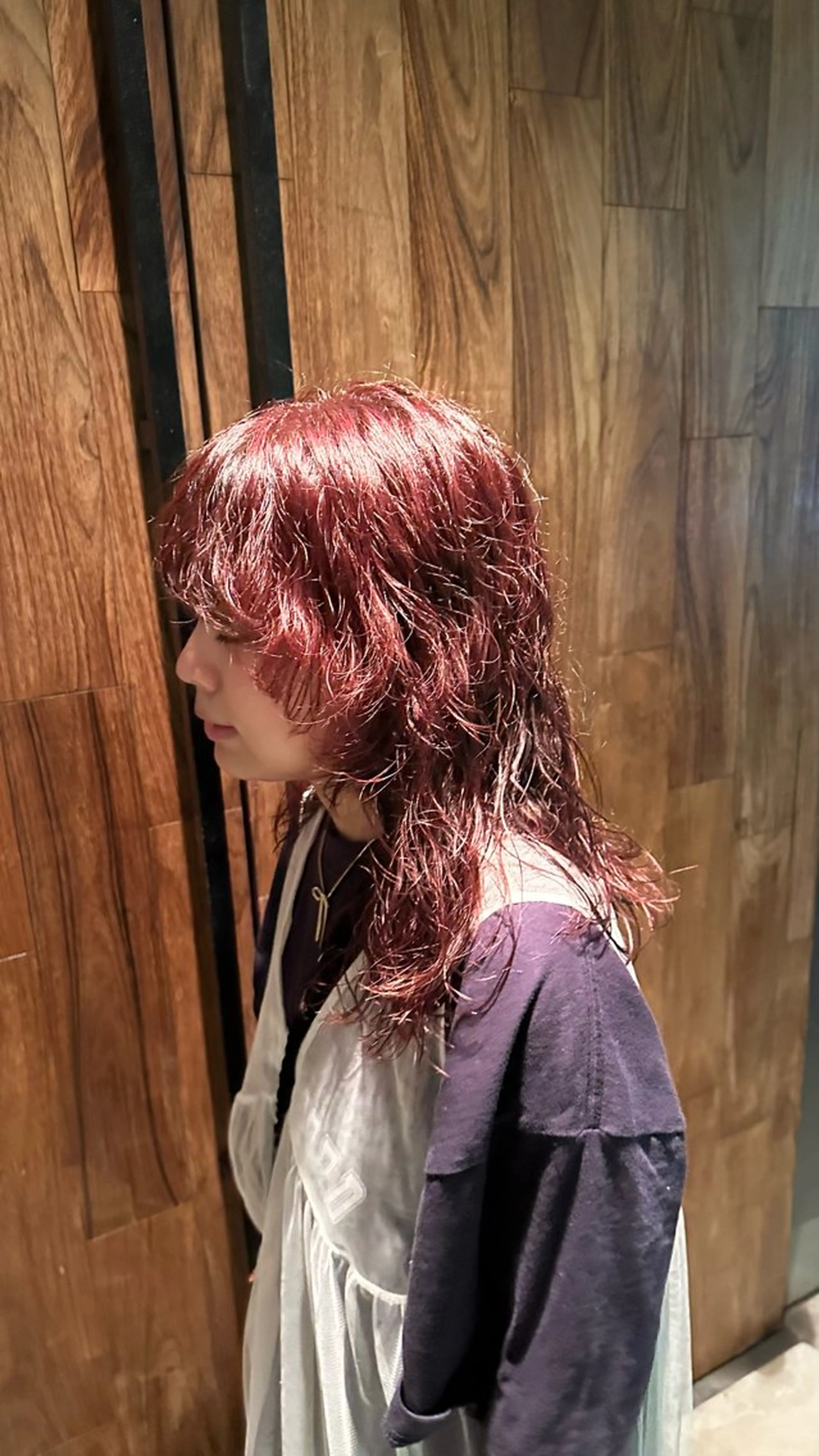 ミディアム カラー saraju川西店所属・メイ /SARAJUのヘアスタイル