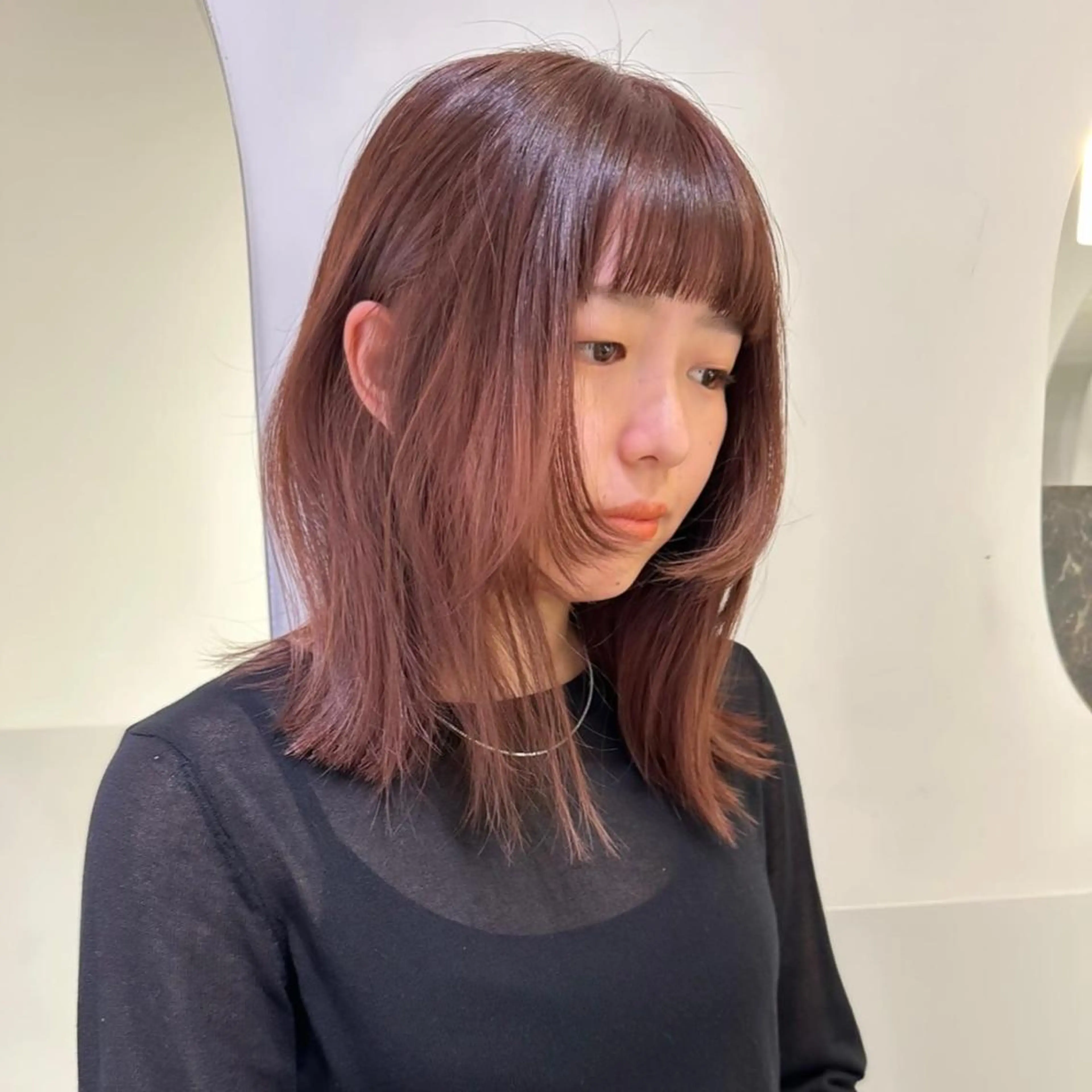 セミロング ୨୧柔らかいカラー nozomi ୨୧のヘアスタイル