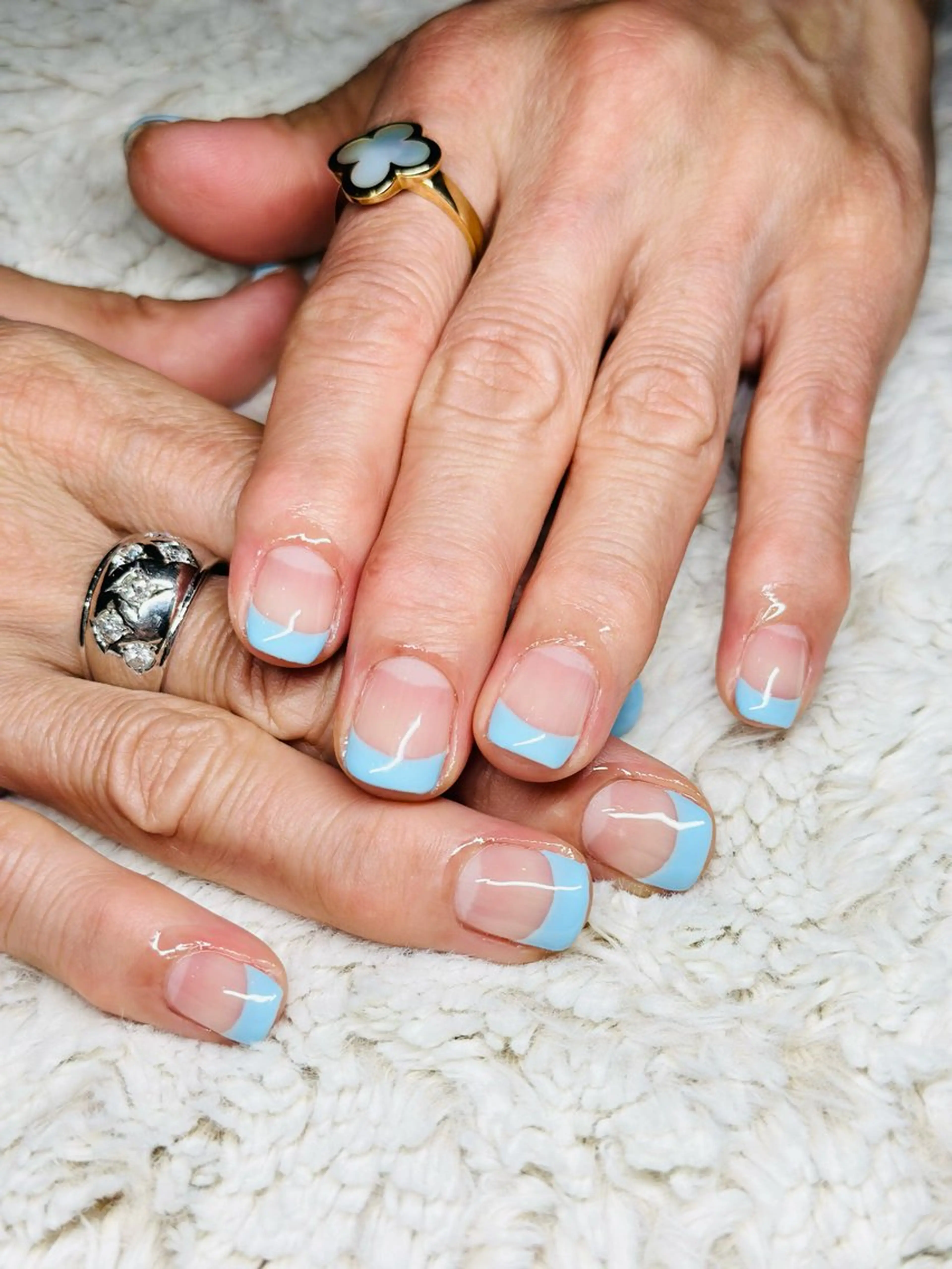 ネイル フレンチネイル 夏ネイル bibiwoo Ayakoのネイルデザイン