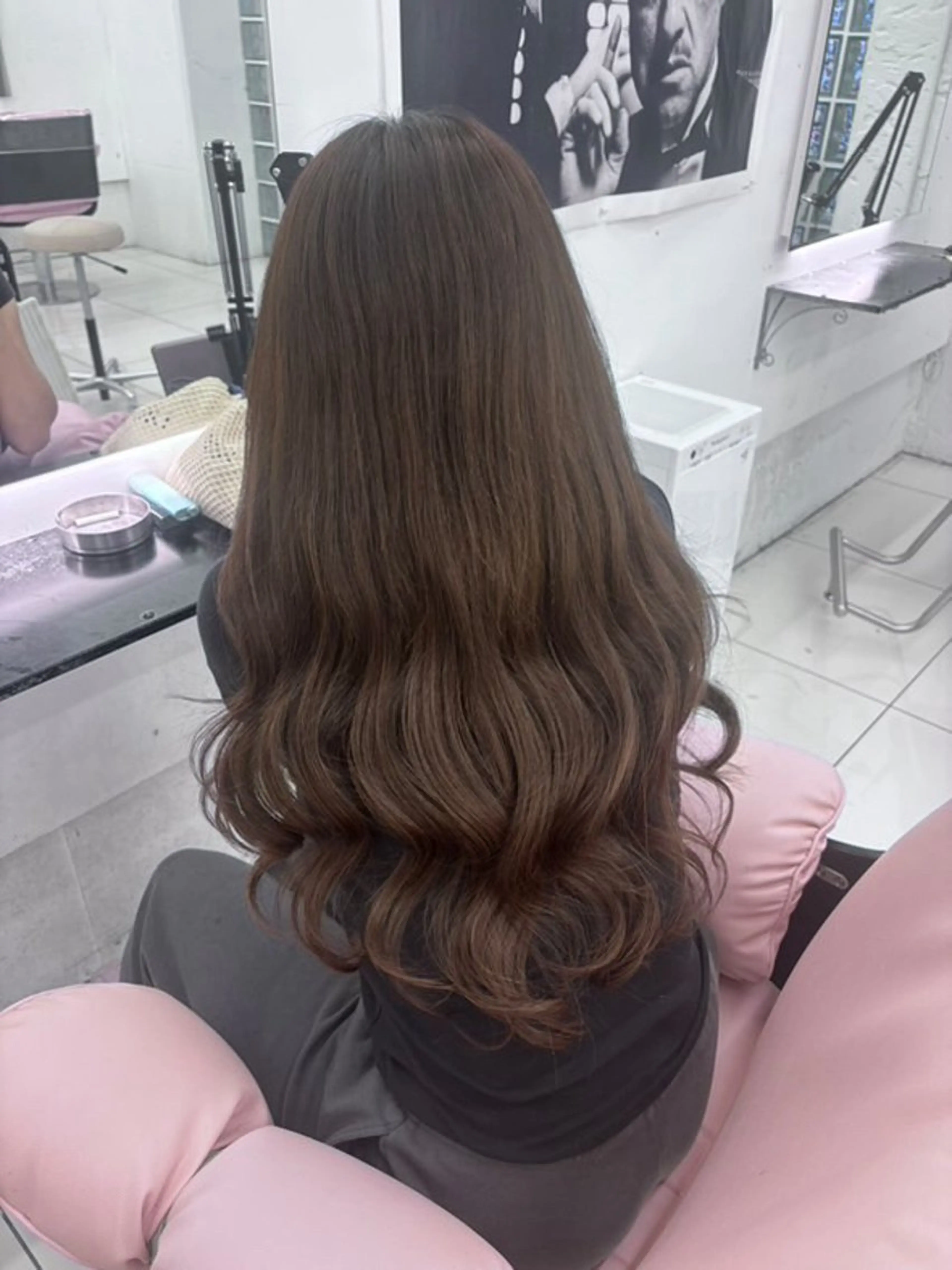 ♪馴染ませカット+艶カラー+シールエクステロング(40枚~100枚)♪の写真