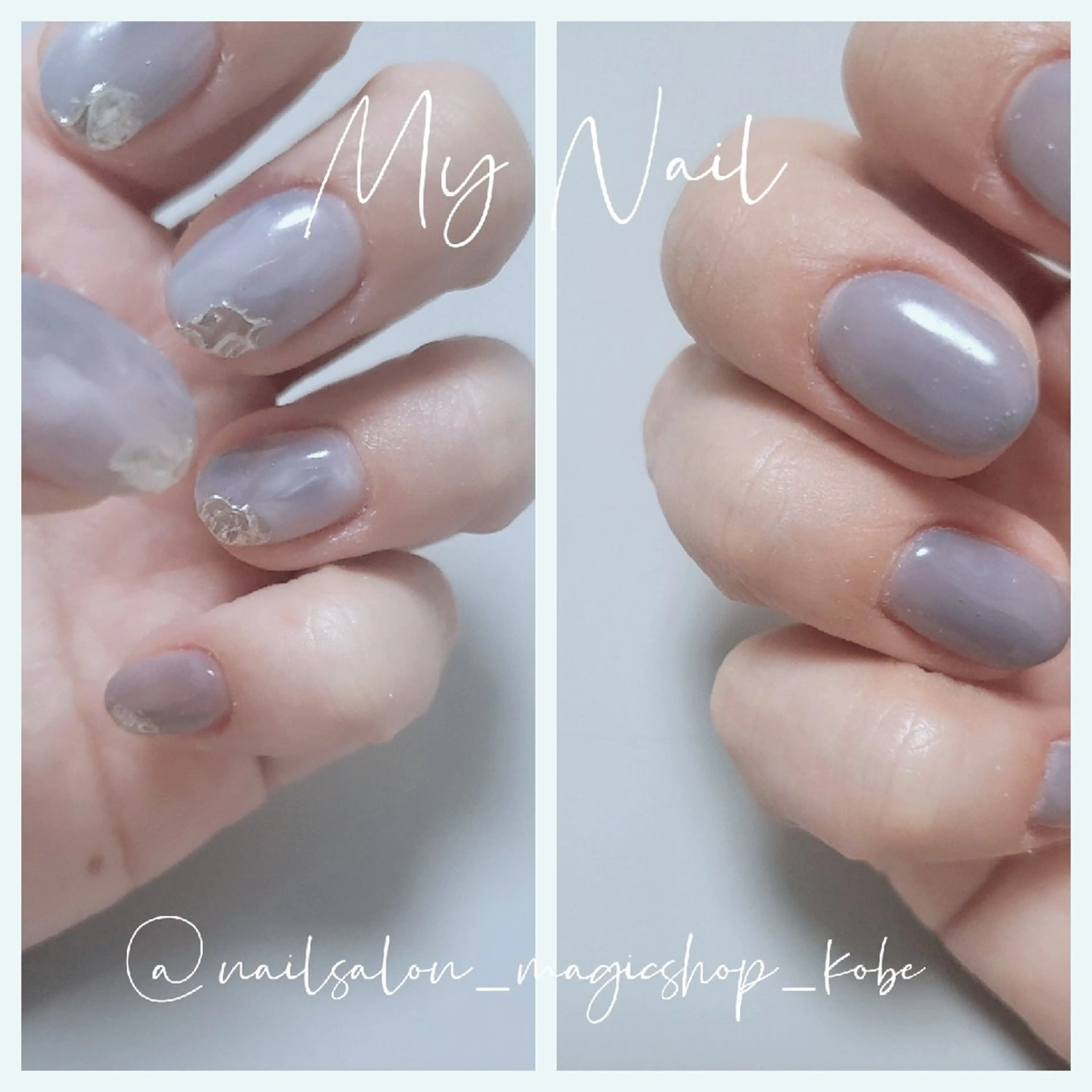 ネイル ジェルネイル シンプルネイル ソフトジェル ハンドネイル Nailsalon MagicShopのネイルデザイン