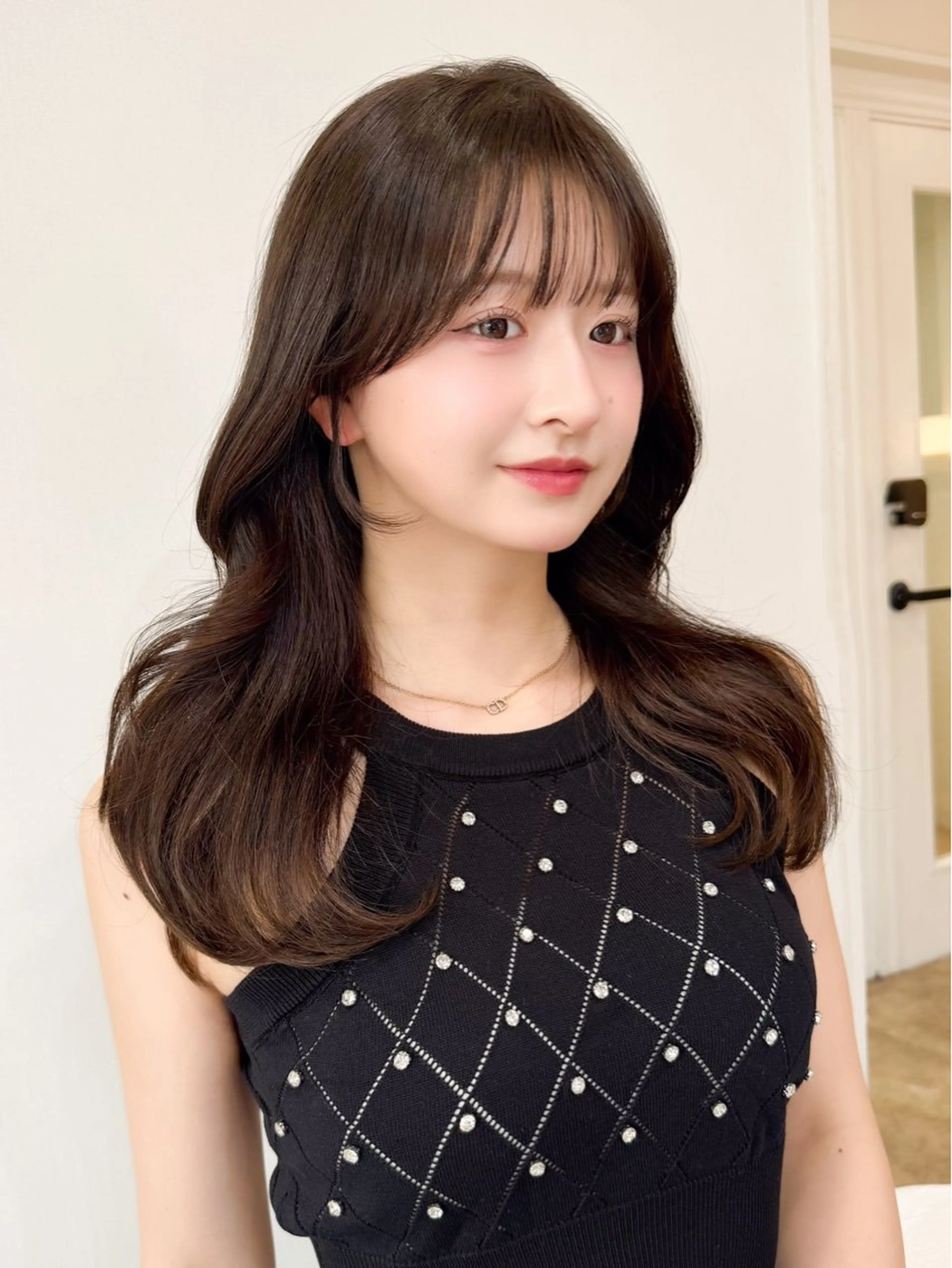 セミロング 韓国アイドルヘア🩶 nanako🦋のヘアスタイル