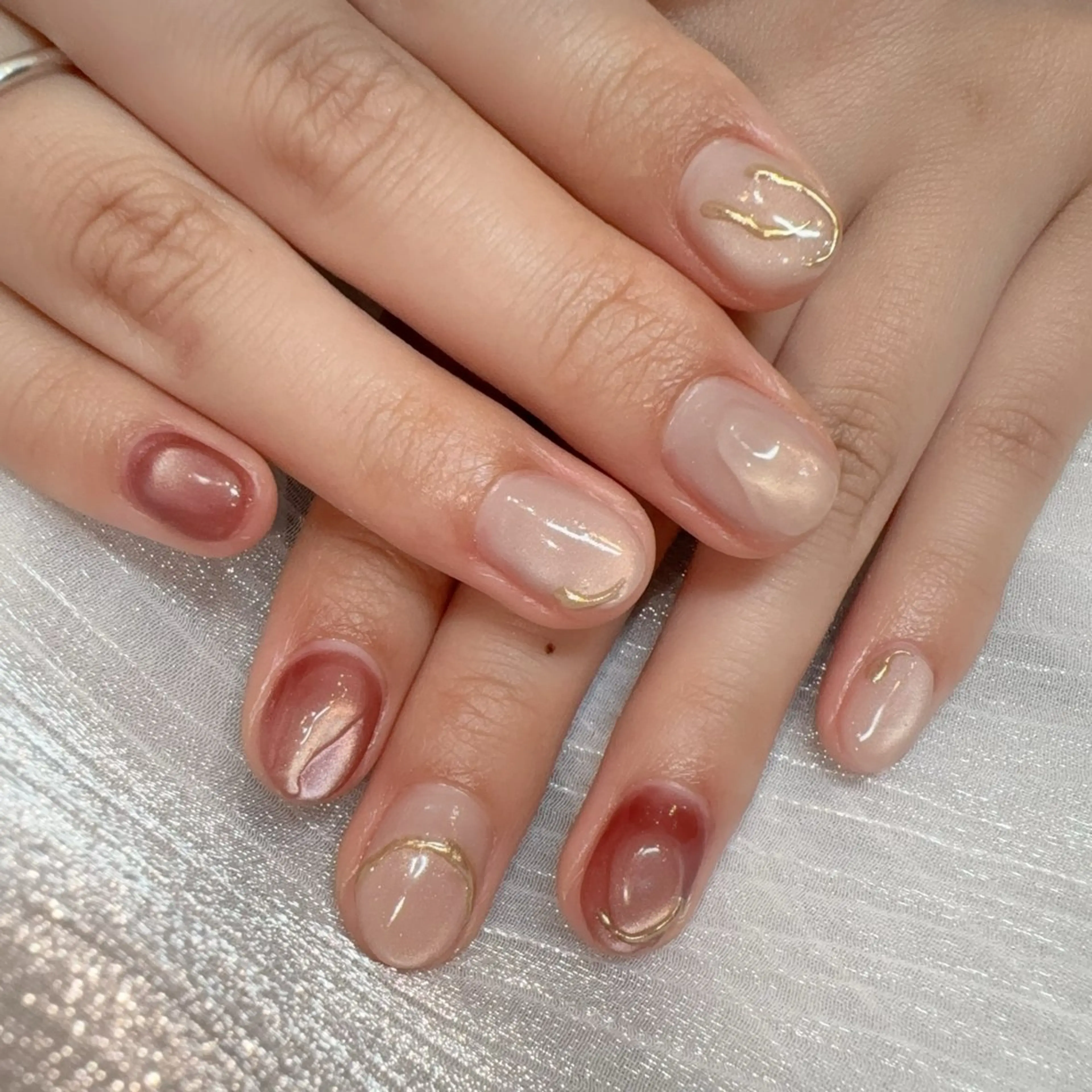 ネイル ハンドネイル ネイル/パラジェル 🖤RIKOのネイルデザイン