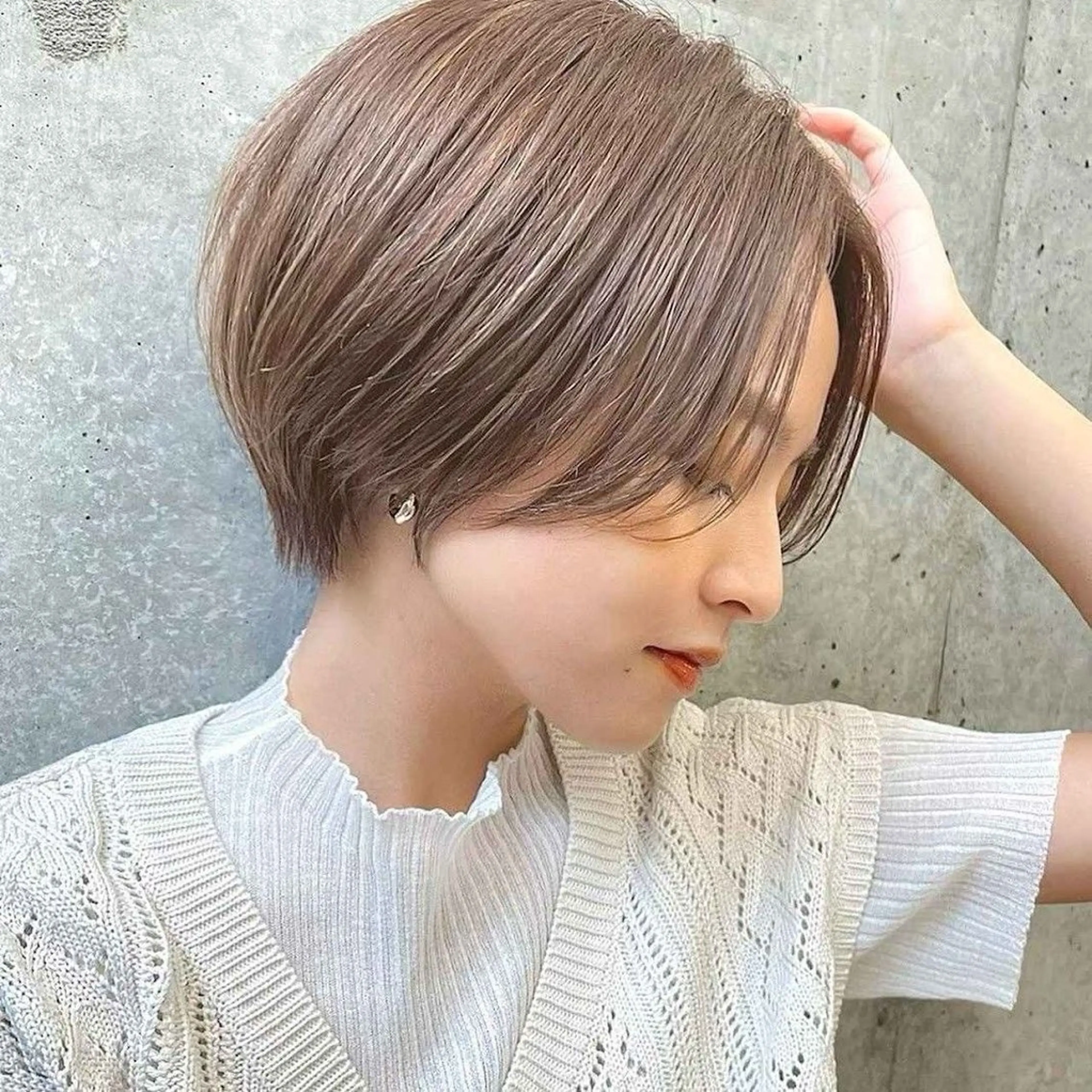 無料カット【ショートカット限定】丸みショート営業後限定の写真