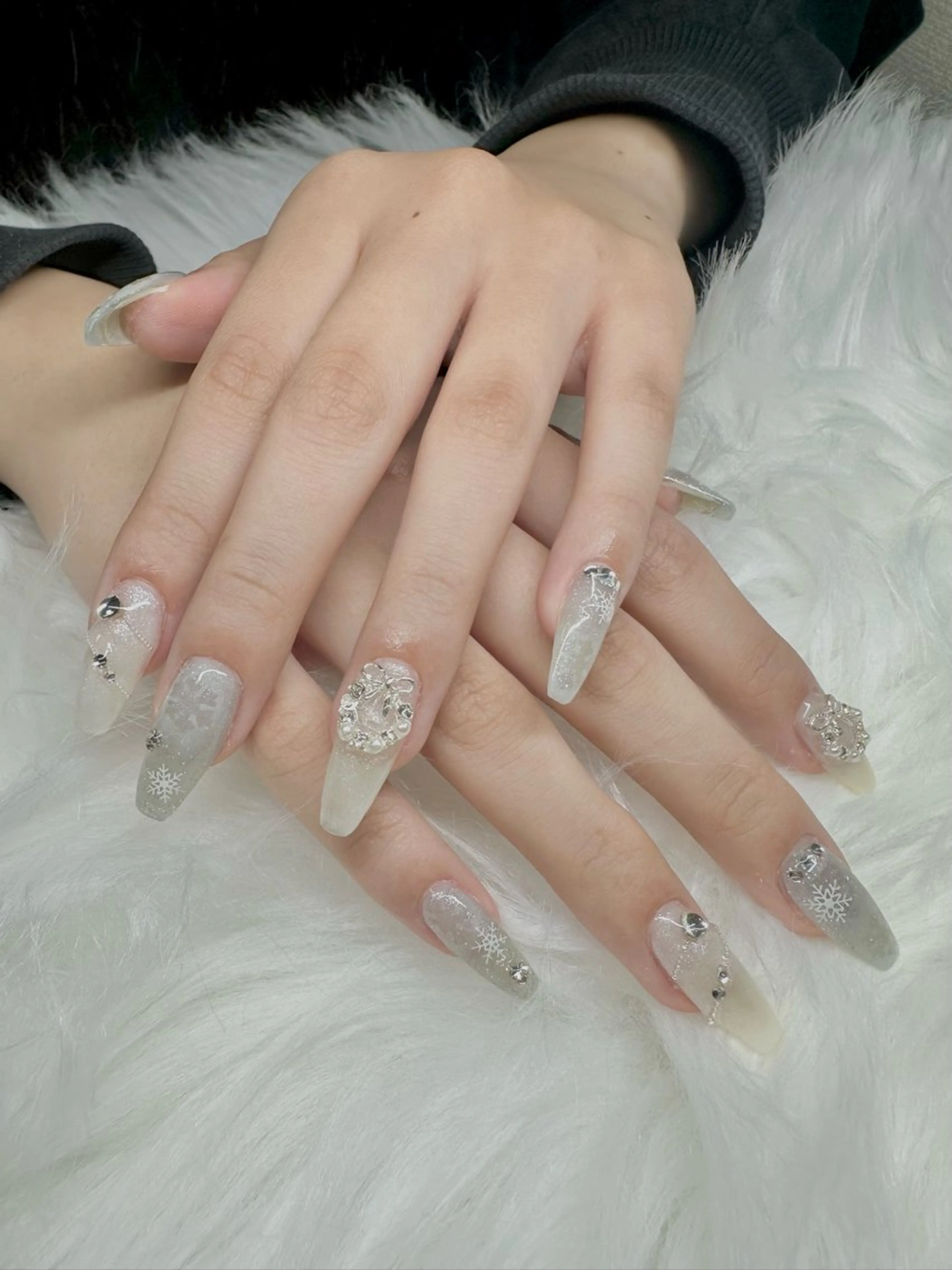 ネイル 韓国ネイル 持ち込み ハンドネイル RINN ANA.CHUOのネイルデザイン