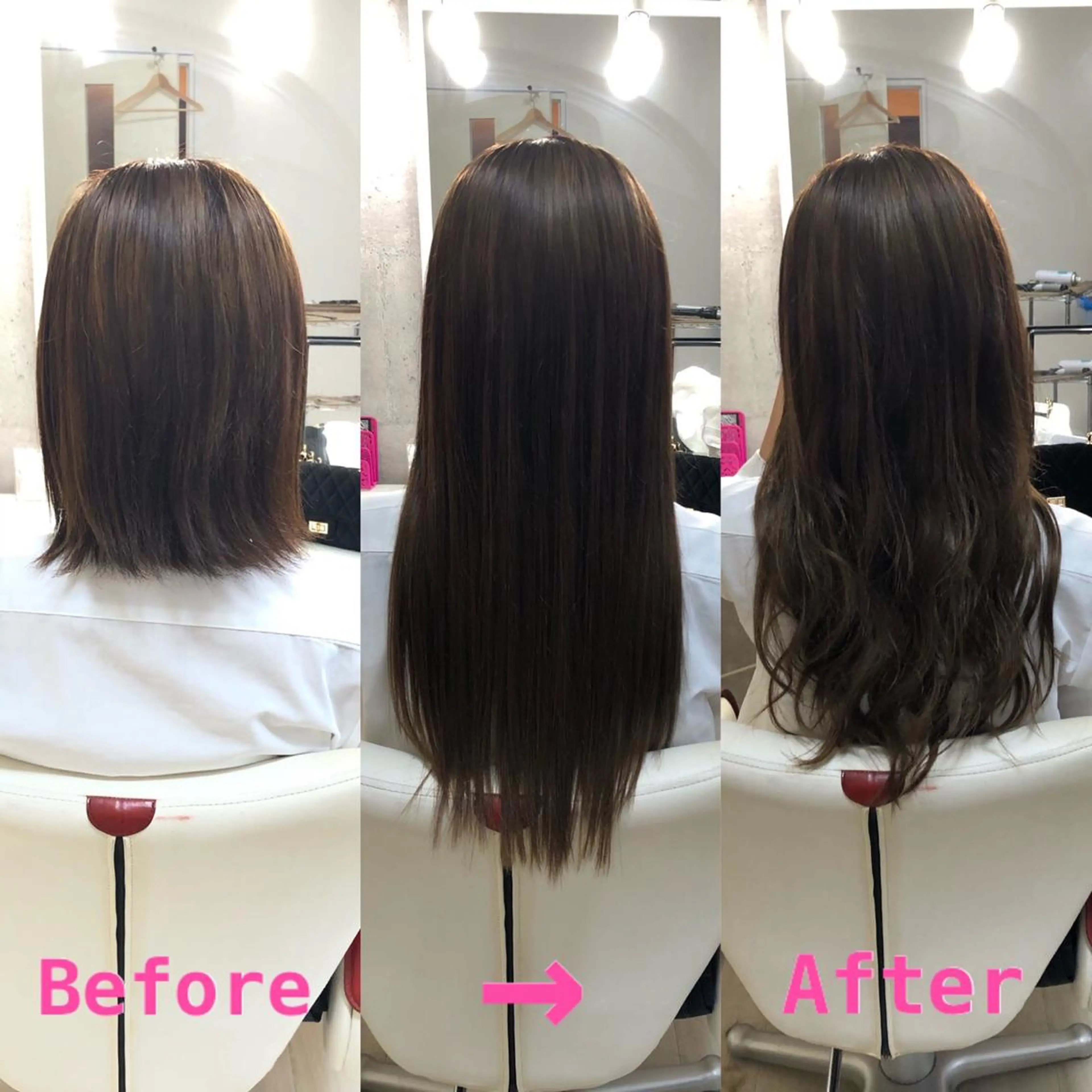 ロング エクステ 🌸ドレスアップ 心斎橋店🌸のヘアスタイル