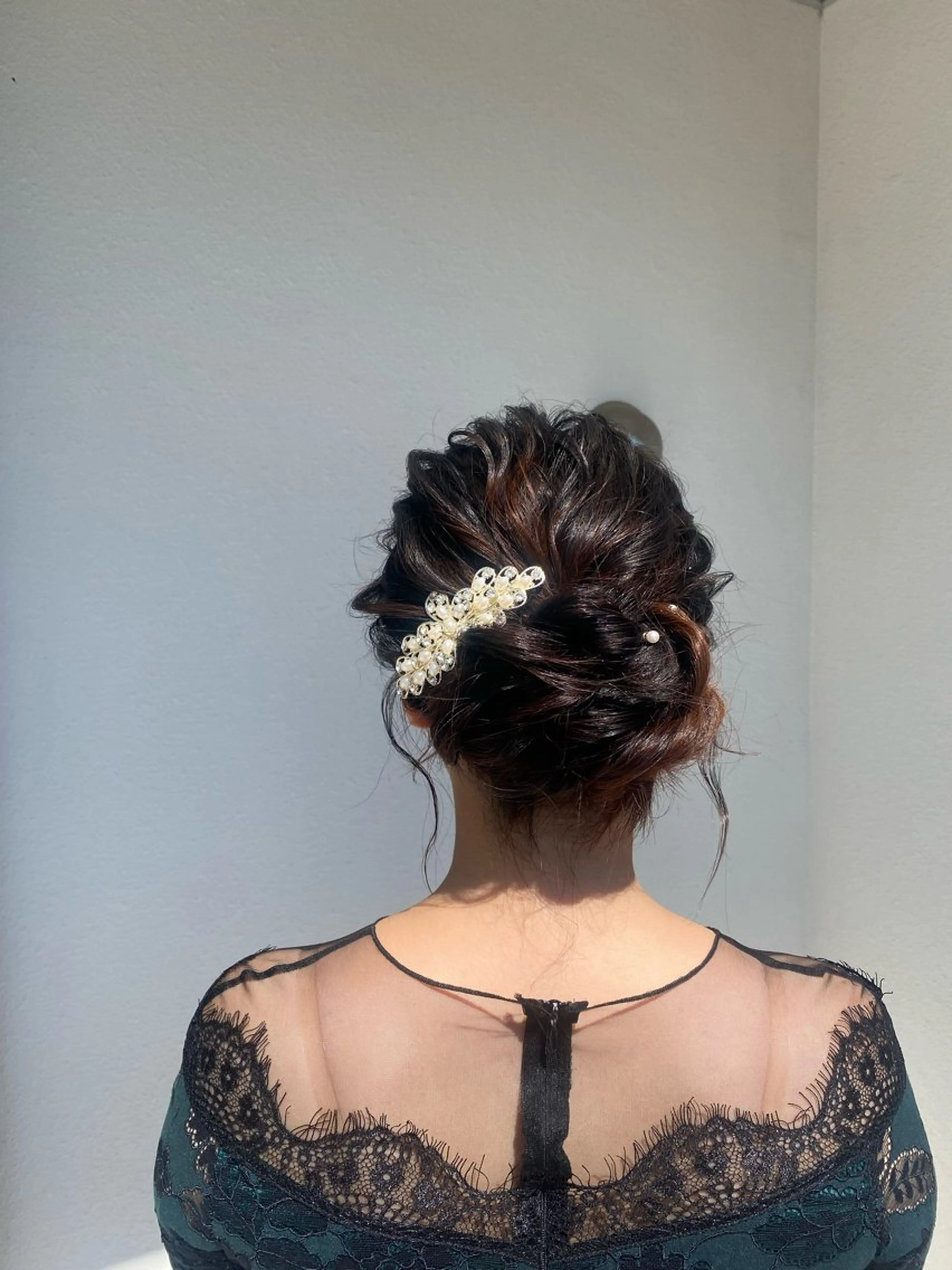 セミロング ヘアアレンジ . SHIZUKAのヘアスタイル