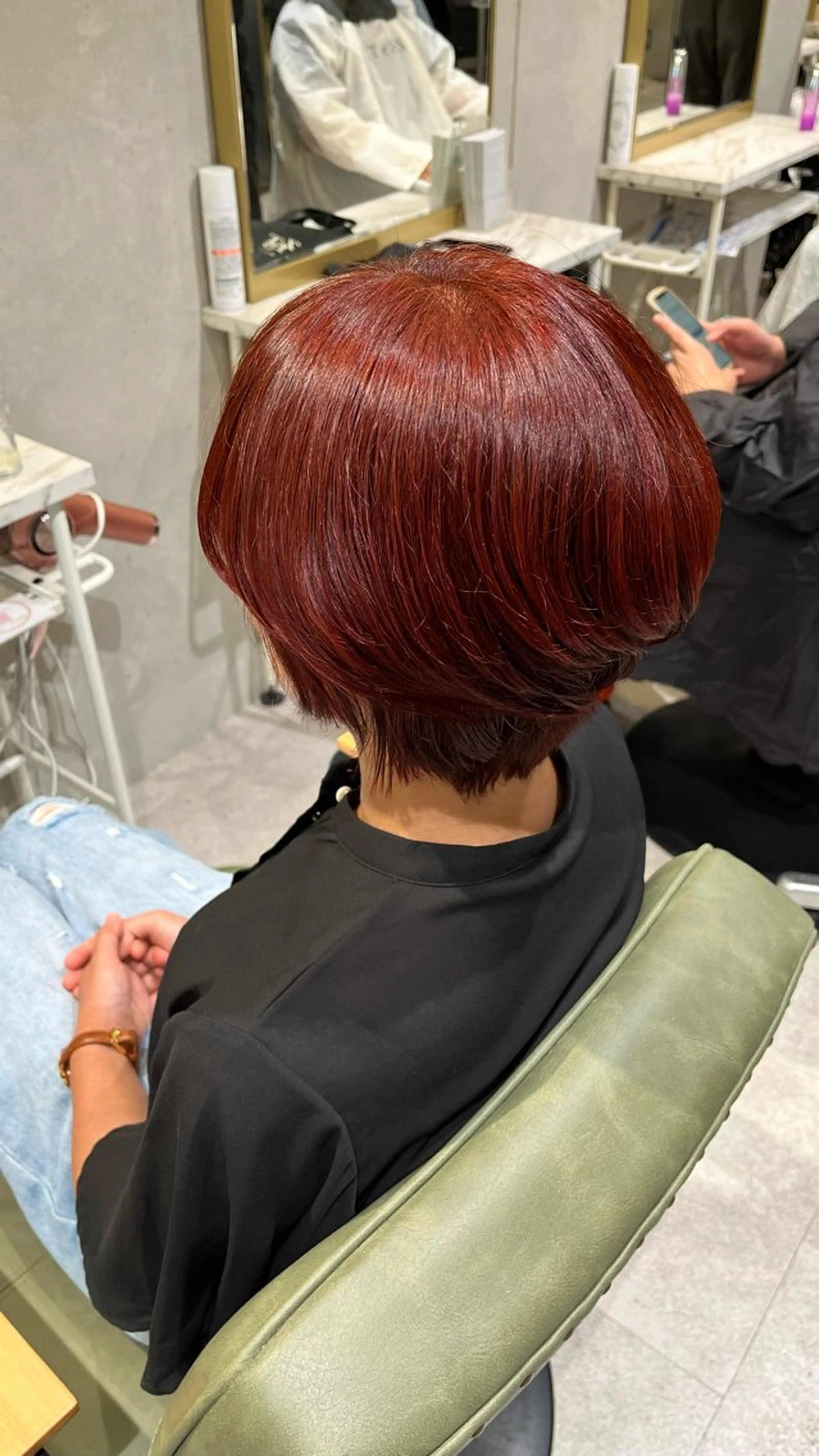 ショート カラー 新宿/ヘアカラー AiNAのヘアスタイル