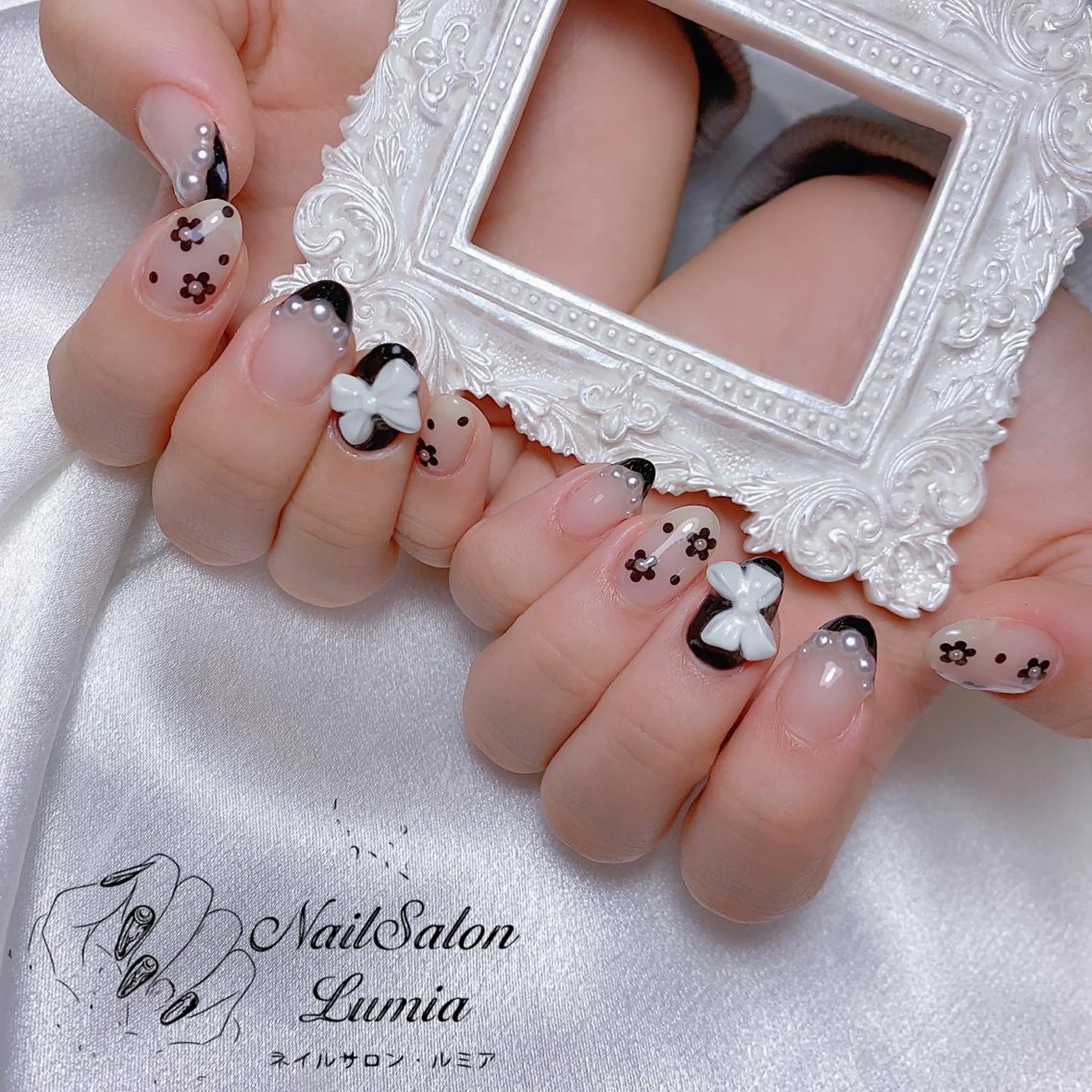ネイル ハンドネイル ネイルサロン ルミア Lumia 店長のネイルデザイン
