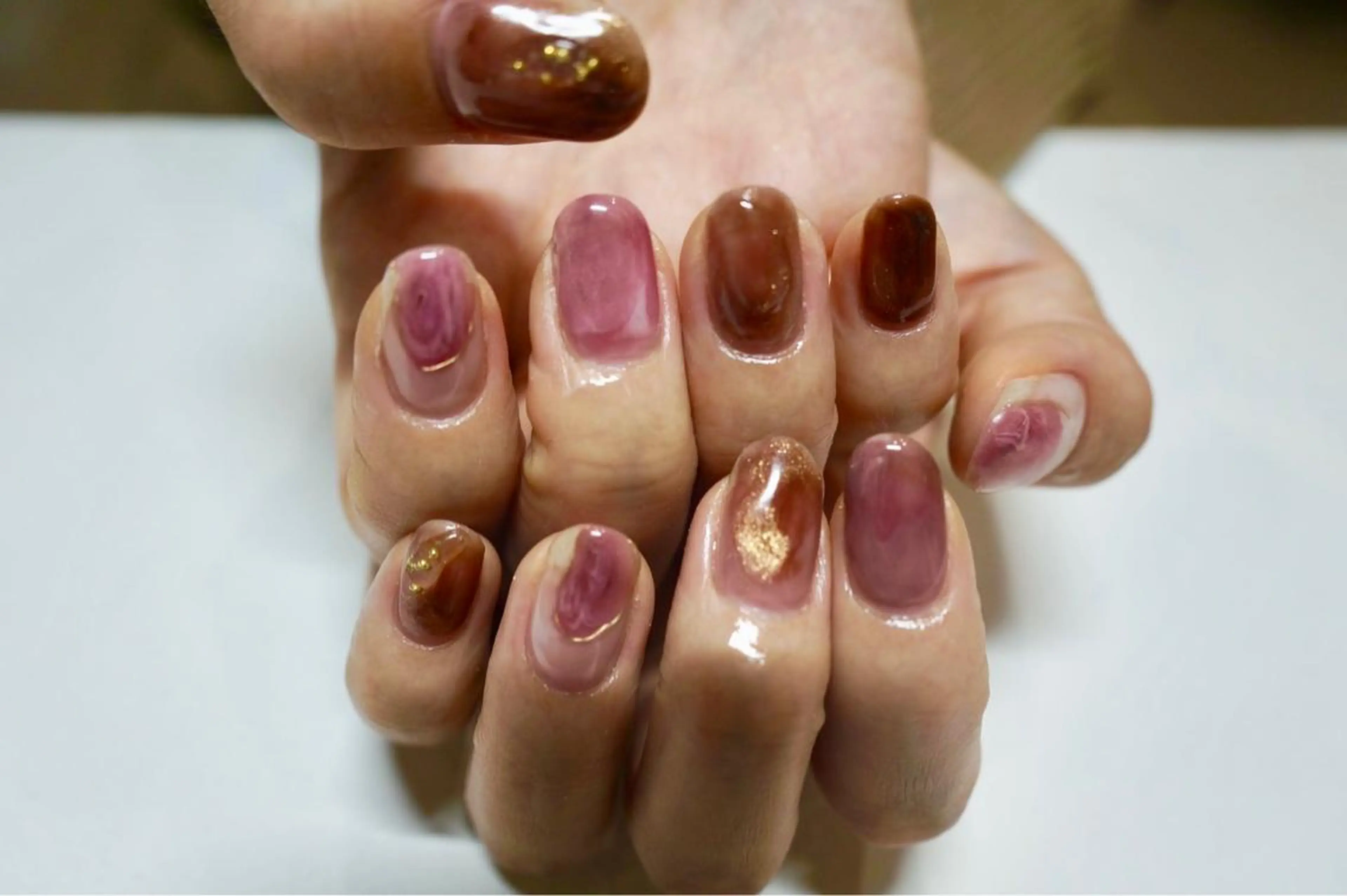 ネイル ニュアンスネイル uinail mariのネイルデザイン