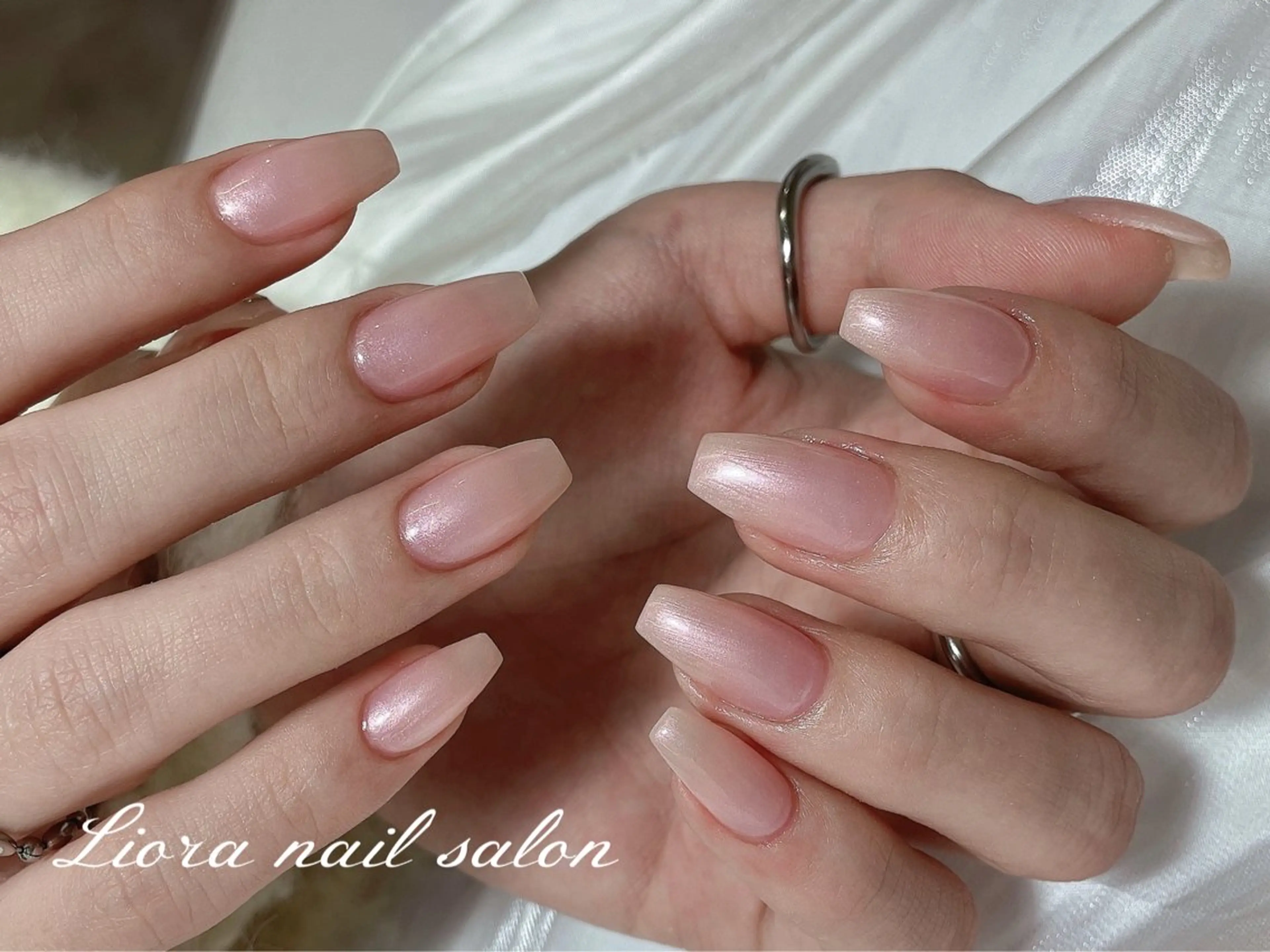 ネイル チークネイル フットネイル フレンチネイル ジェルネイル ガーリー ハンドネイル Liora nail スカルプ専門店のネイルデザイン