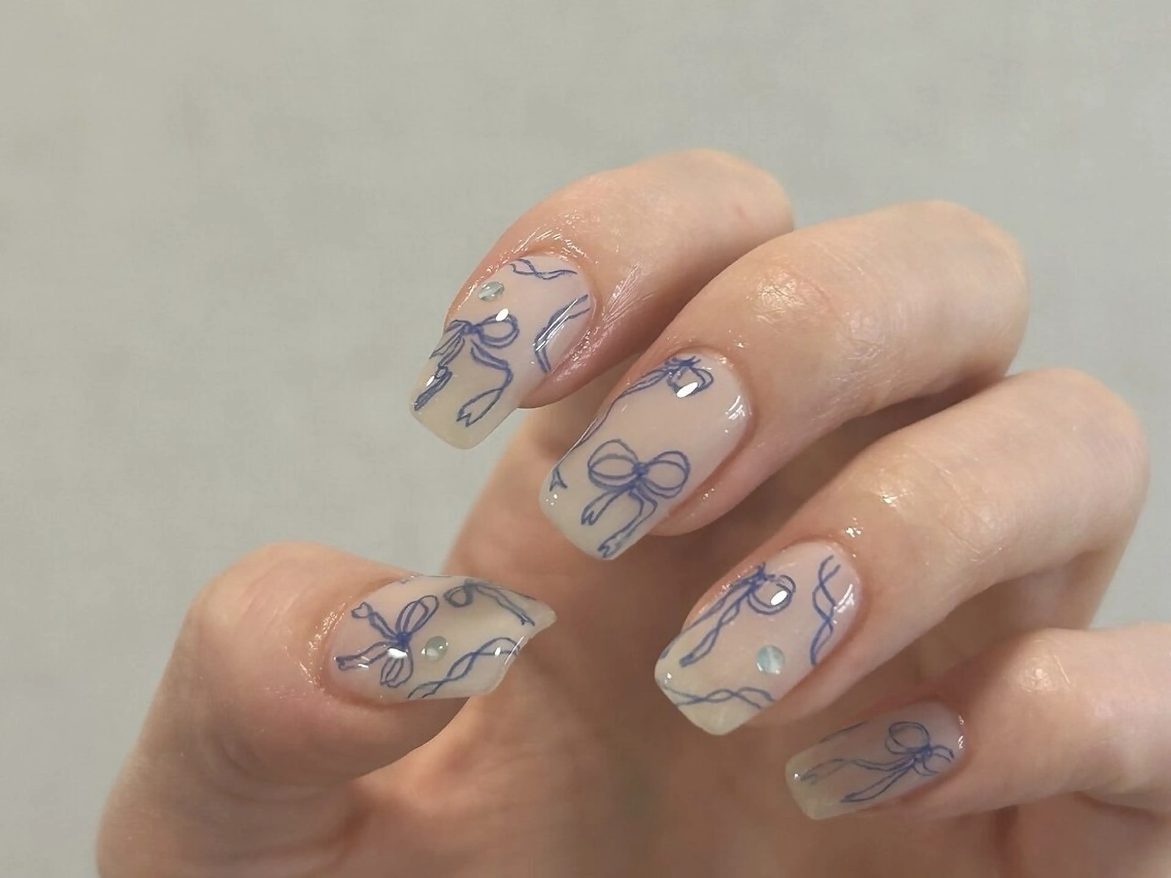 ネイル ワンカラーネイル qupnail🎀 kuwajimaのネイルデザイン