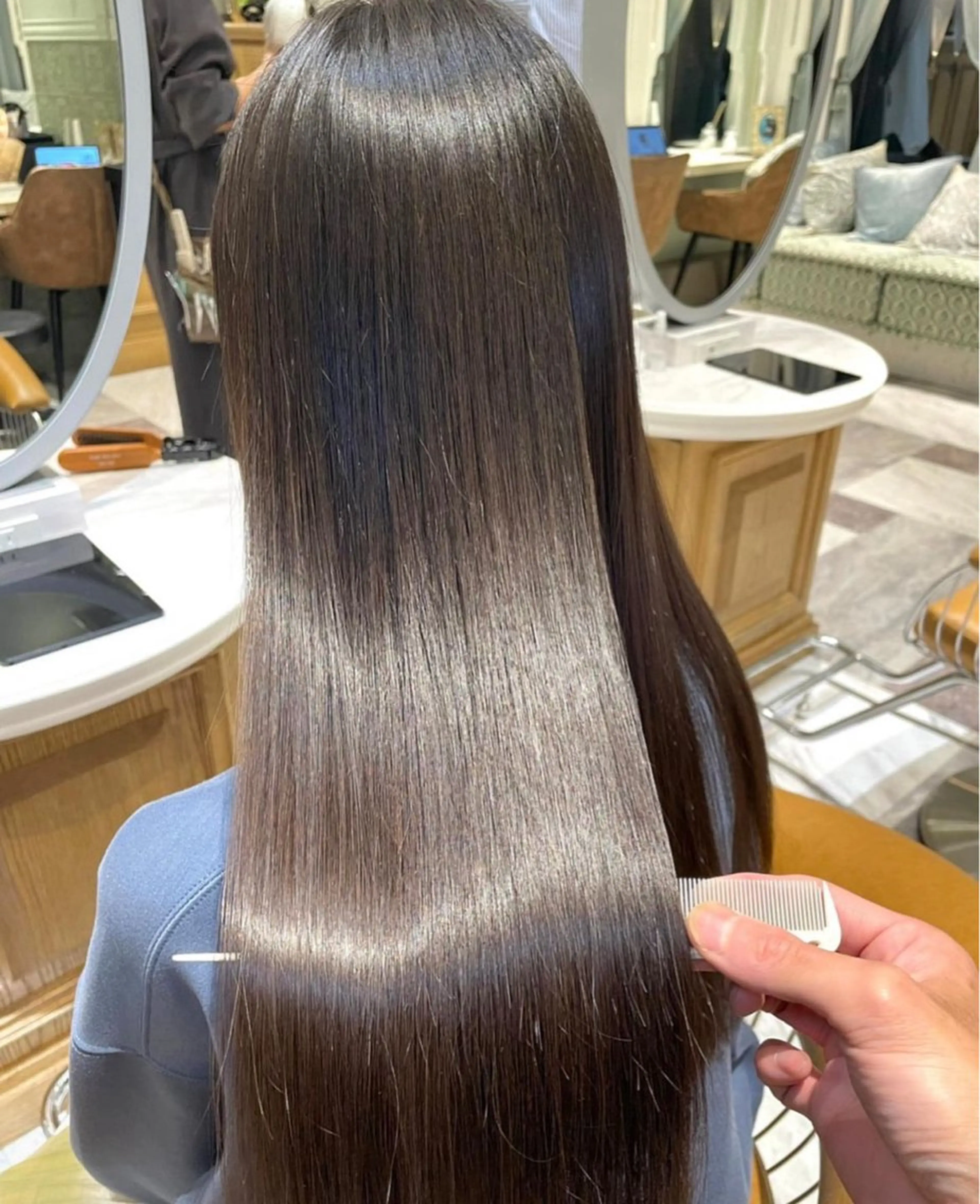 ロング カラー 韓国ヘア/髪質改善 /Harunaのヘアスタイル