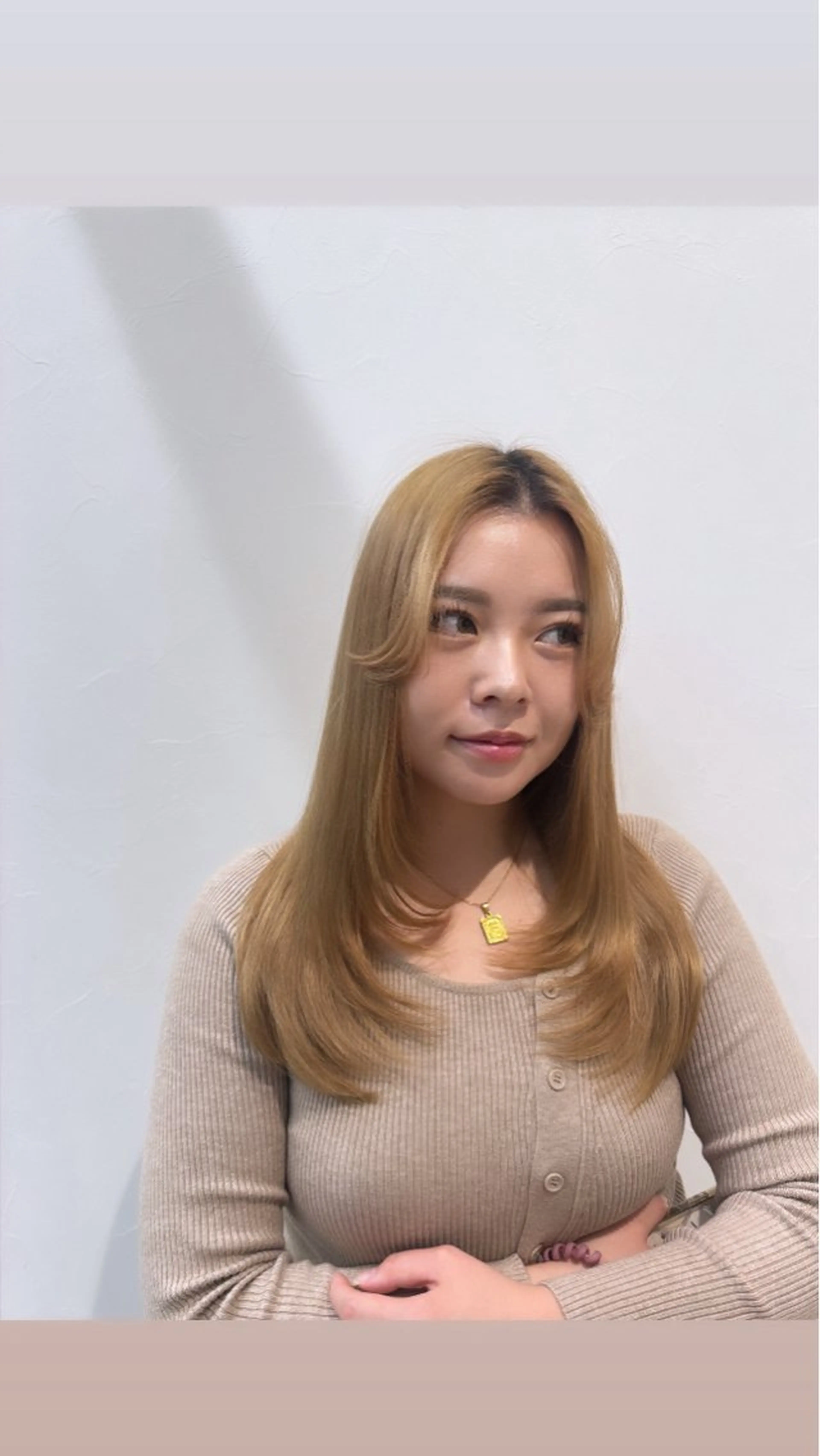 ロング レイヤーカット 髪質改善×艶カラー Haruのヘアスタイル