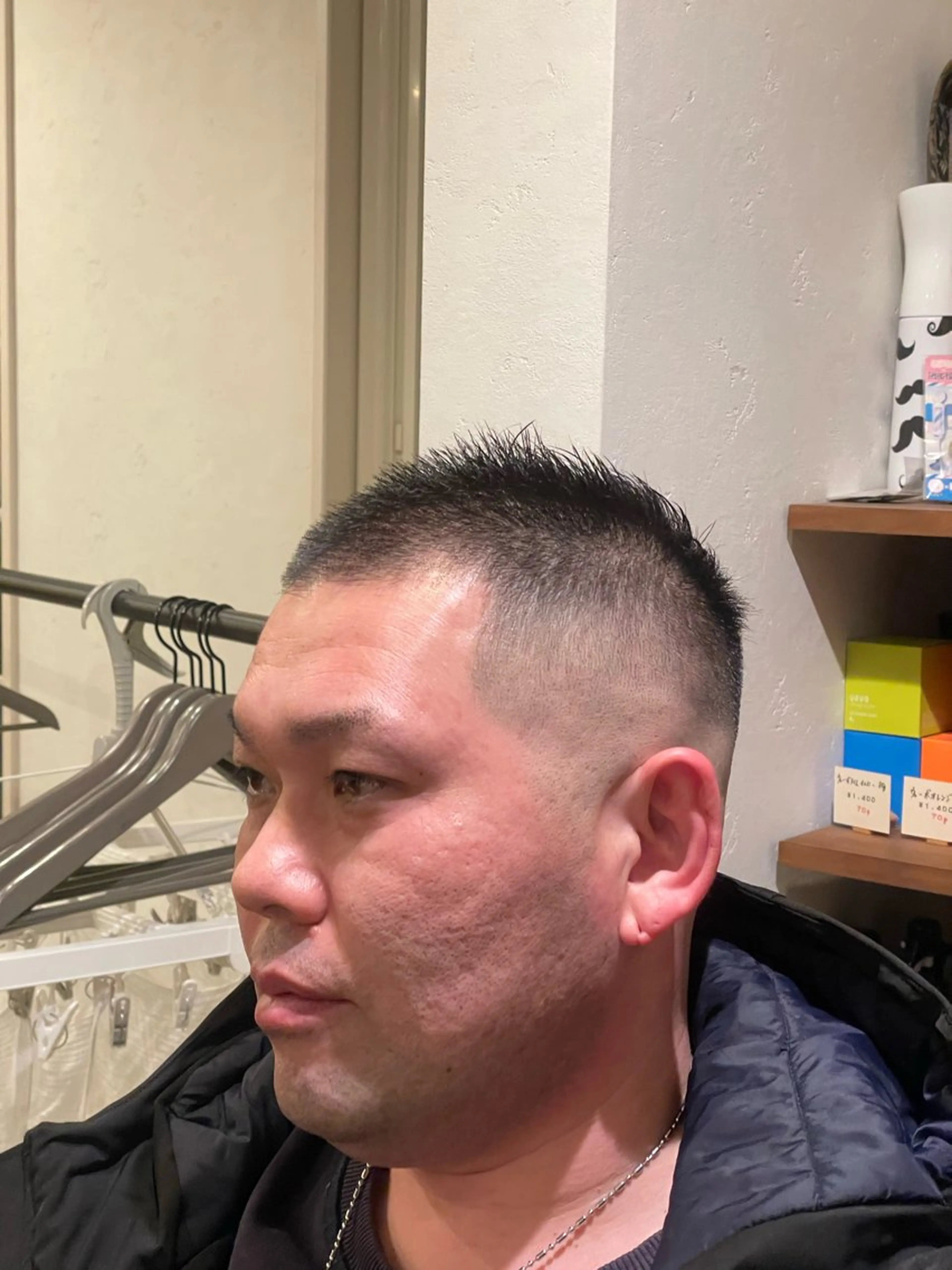 ショート メンズ 永井 景梧のヘアスタイル