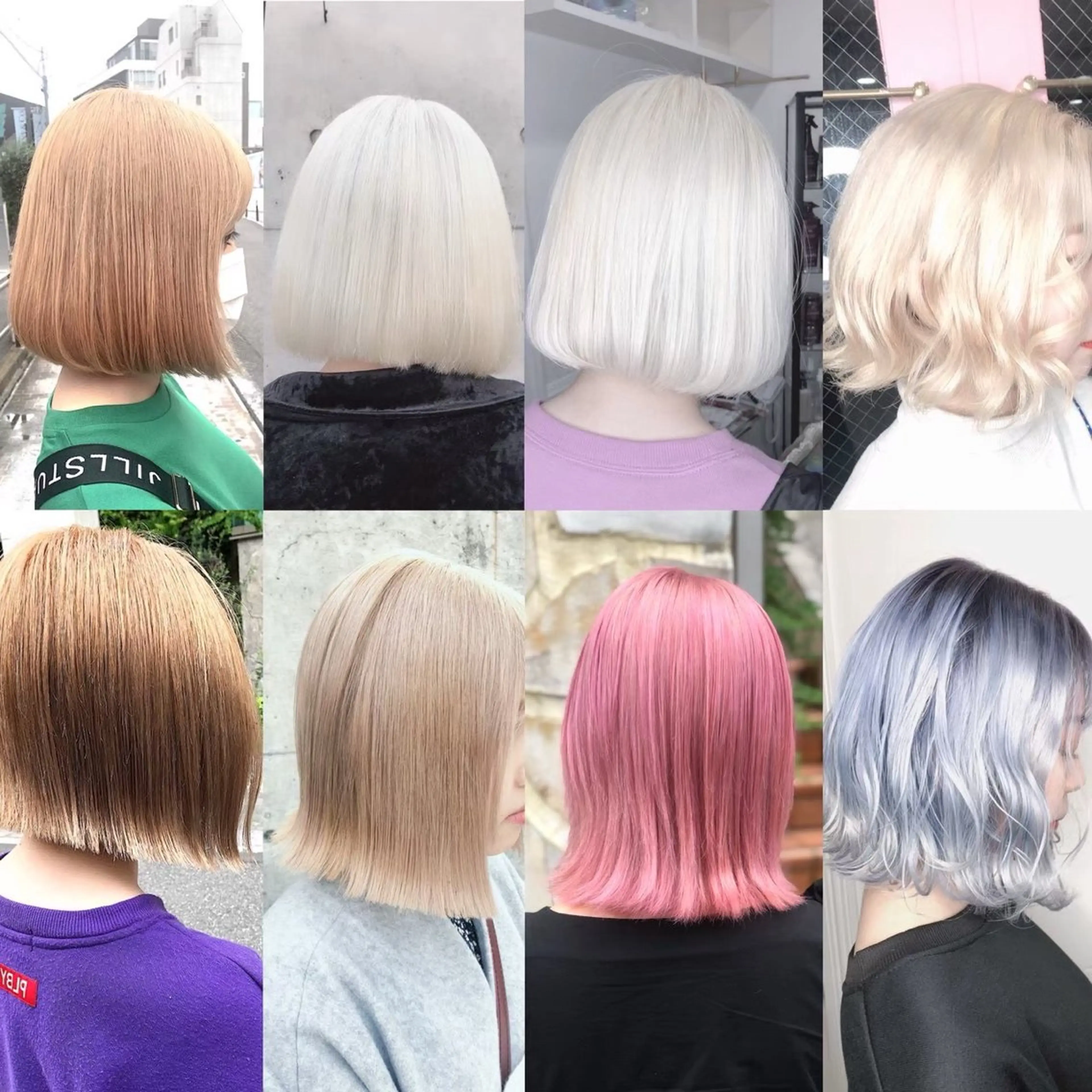 カラー メンズウルフ🐺♡ ブリーチ♡ヘアメ🎀のヘアスタイル