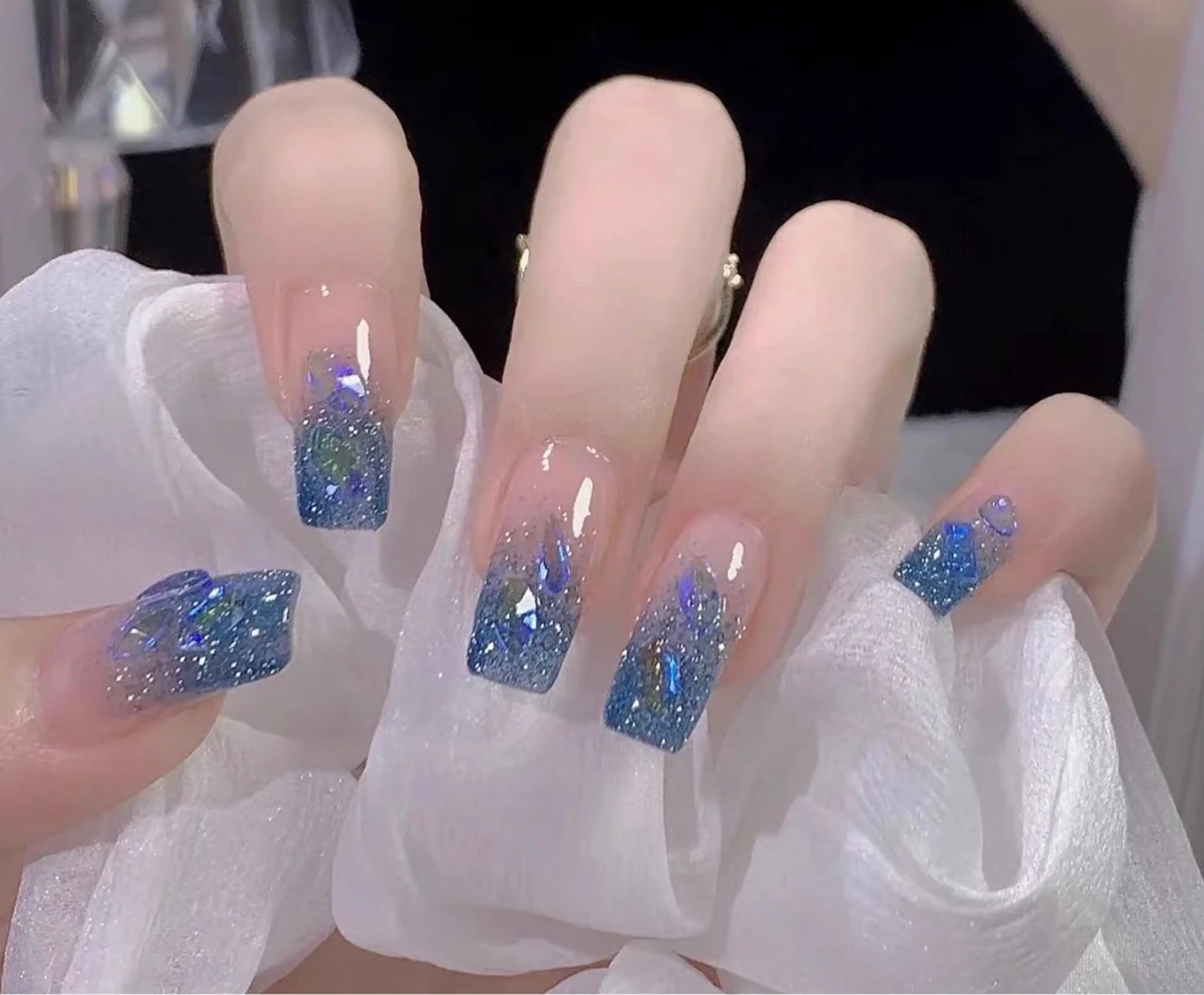 ネイル ハンドネイル 長さ出し専門パーツ jenniferのネイルデザイン