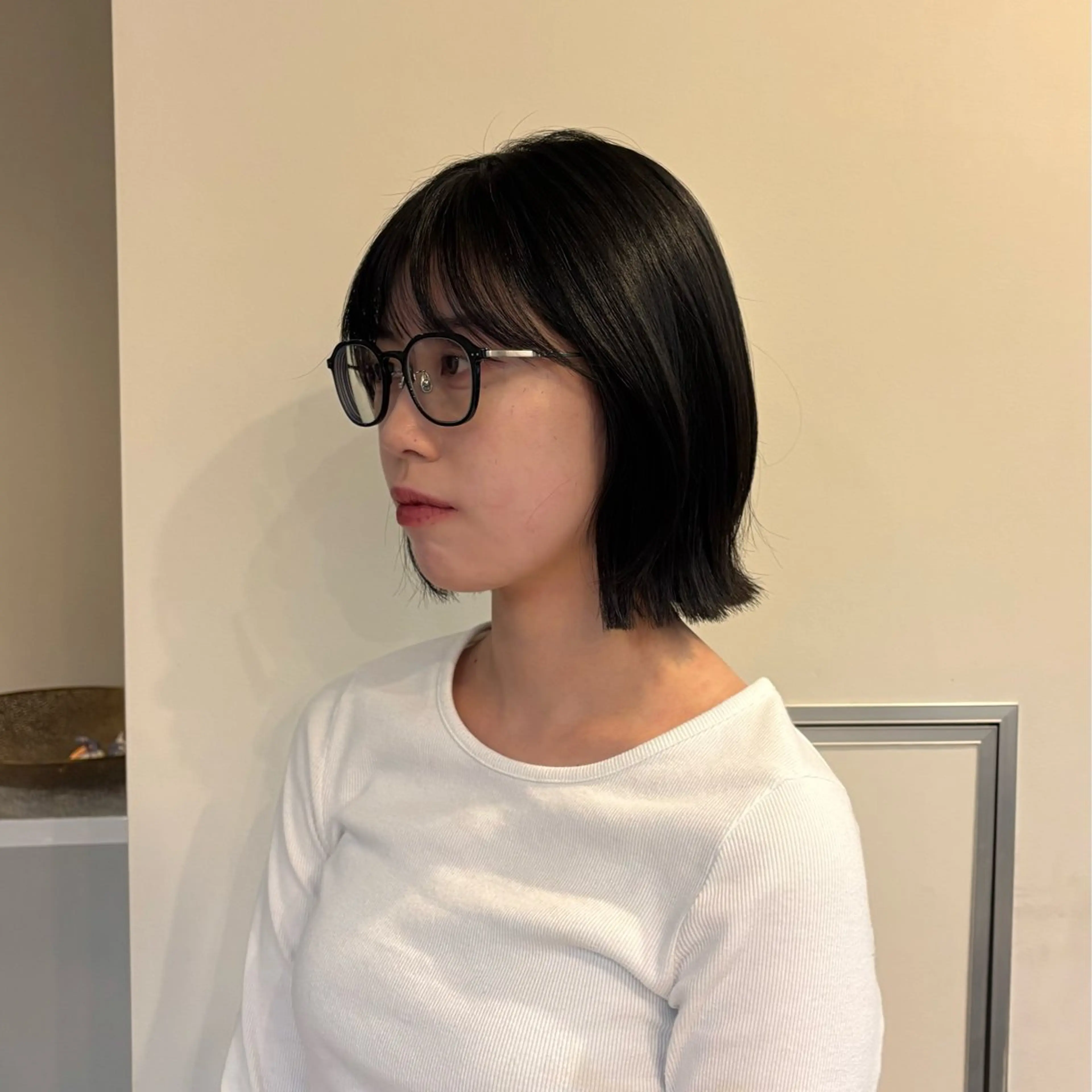 ショート ボブ くびれヘア カット rimi tabeiのヘアスタイル