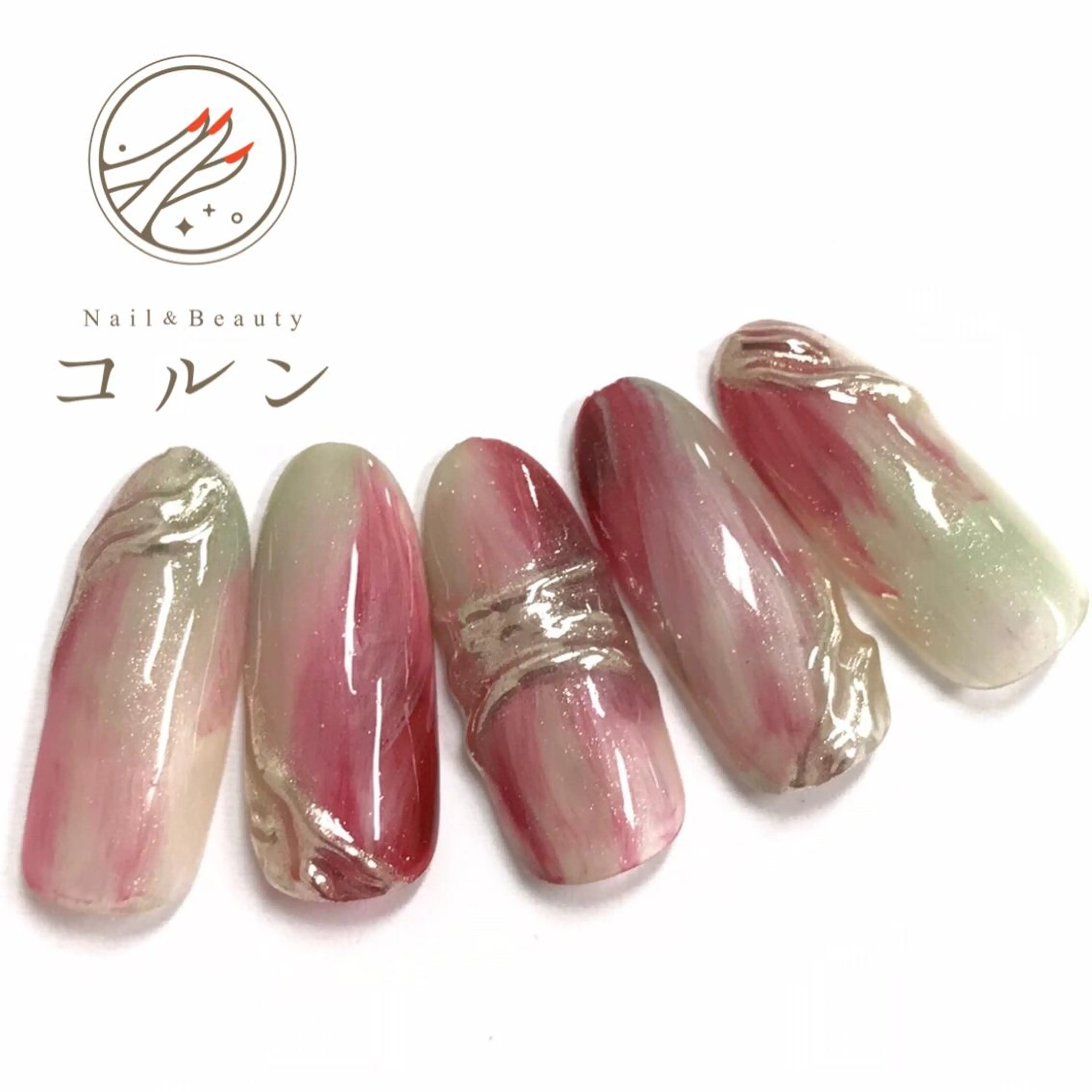 ネイル ハンドネイル フットネイル NailBeauty コルンのネイルデザイン