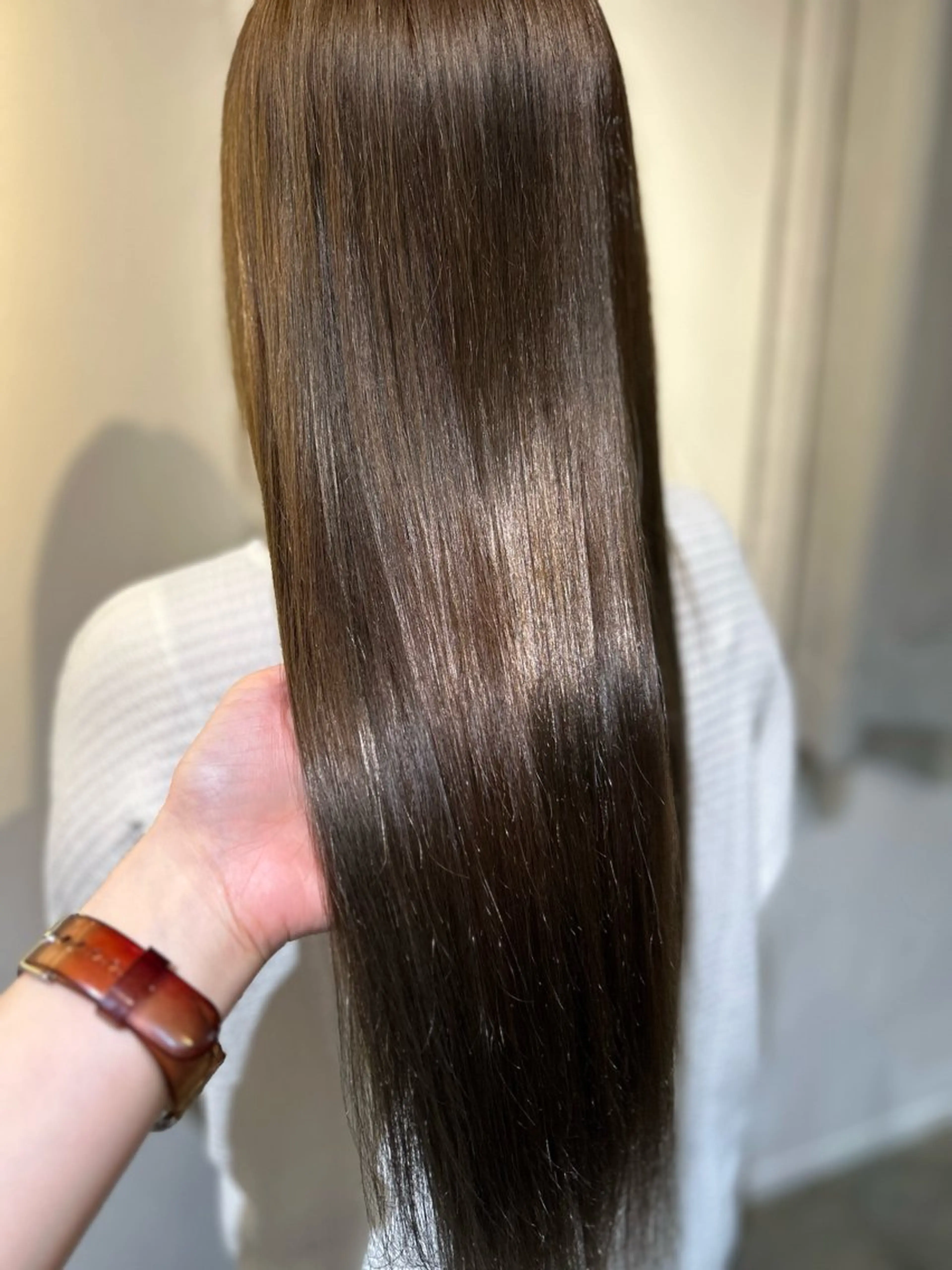 ロング 縮毛矯正 縮毛矯正／レイヤー／ 🌼mizukiのヘアスタイル