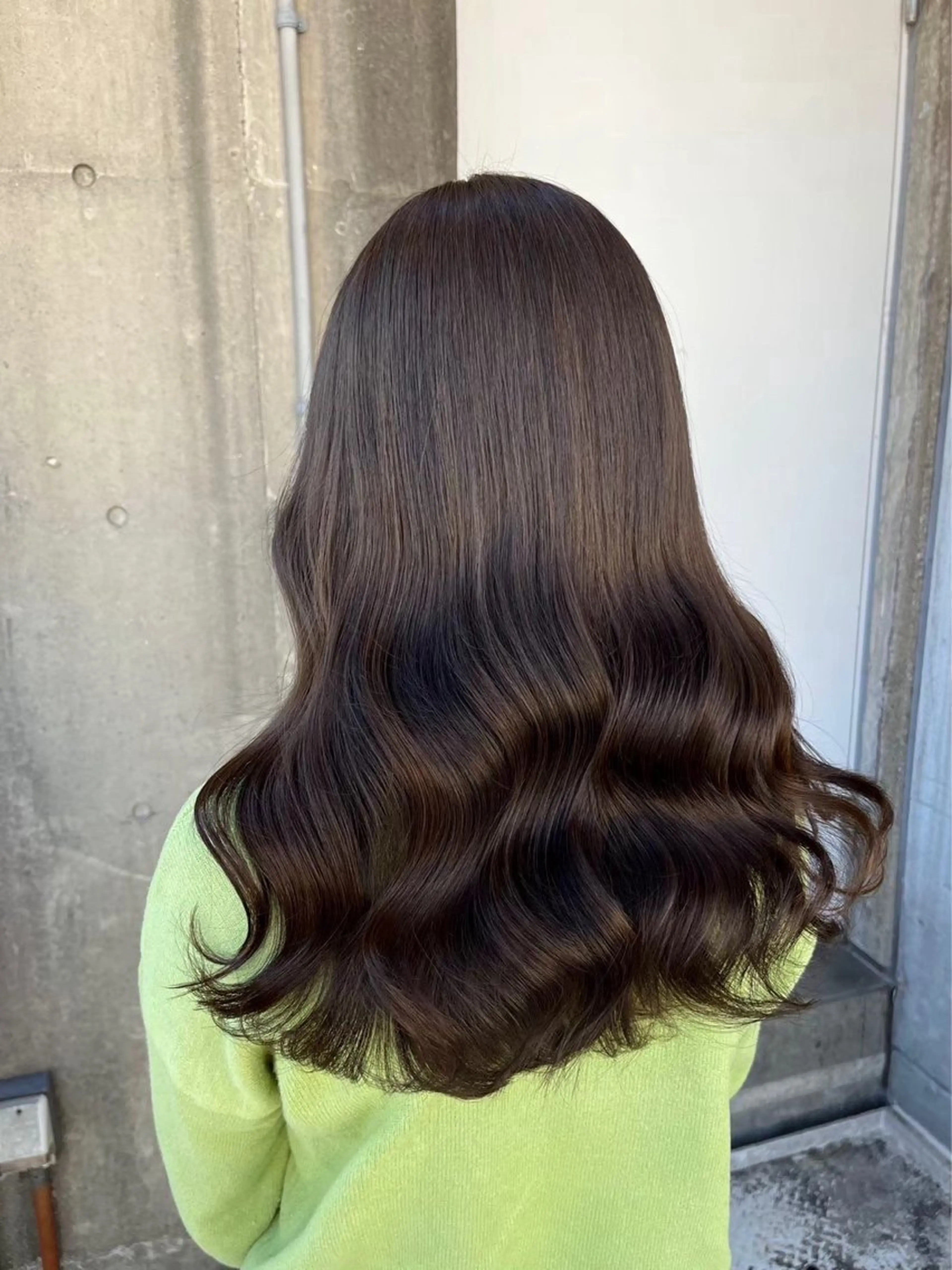 ロング カラー ヘアカラー 表参道/透明感カラー /暗髪/ジュキヤのヘアスタイル