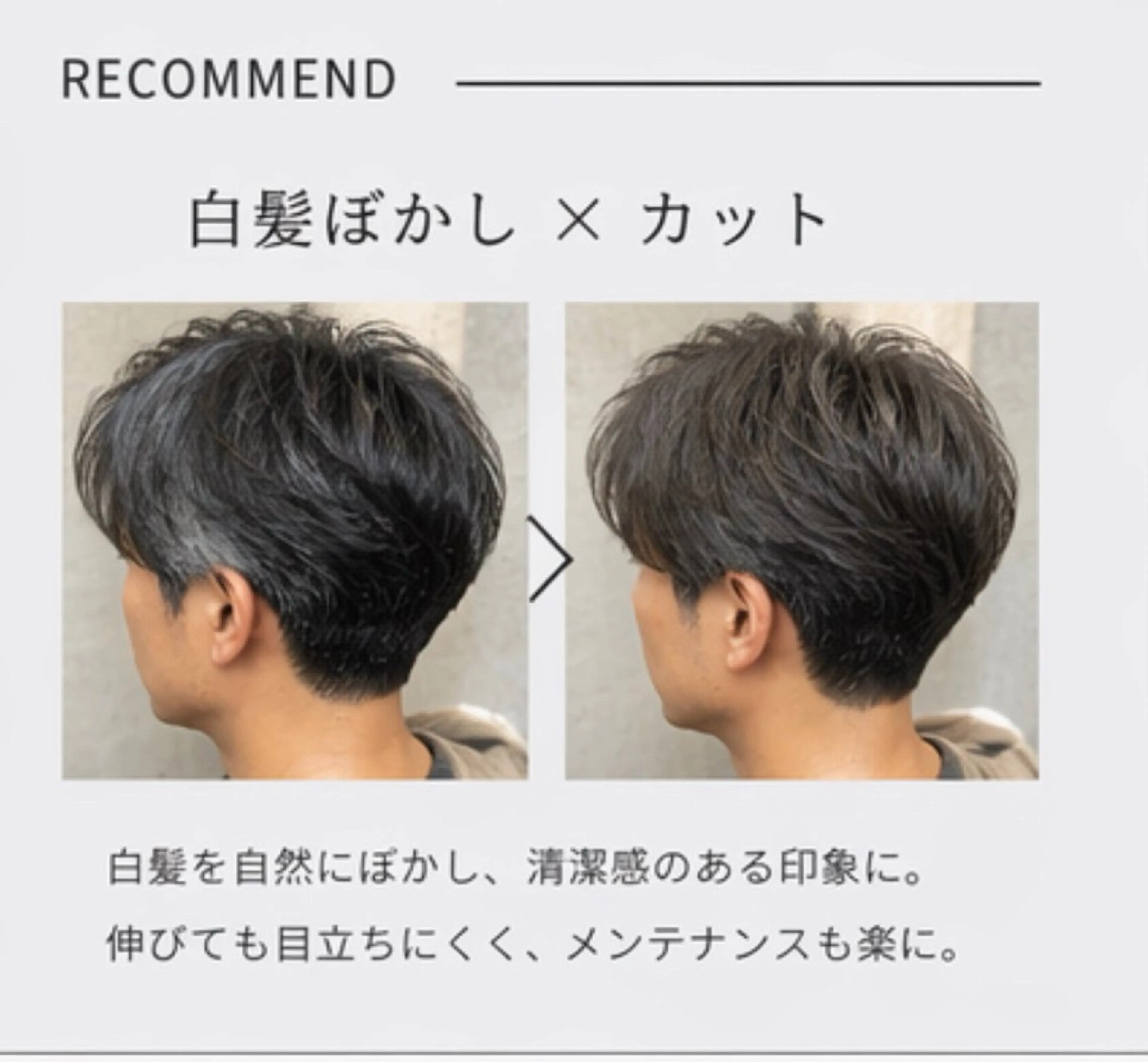 メンズ 上原成統/艶カラー/ 白髪ぼかし/表参道のヘアスタイル
