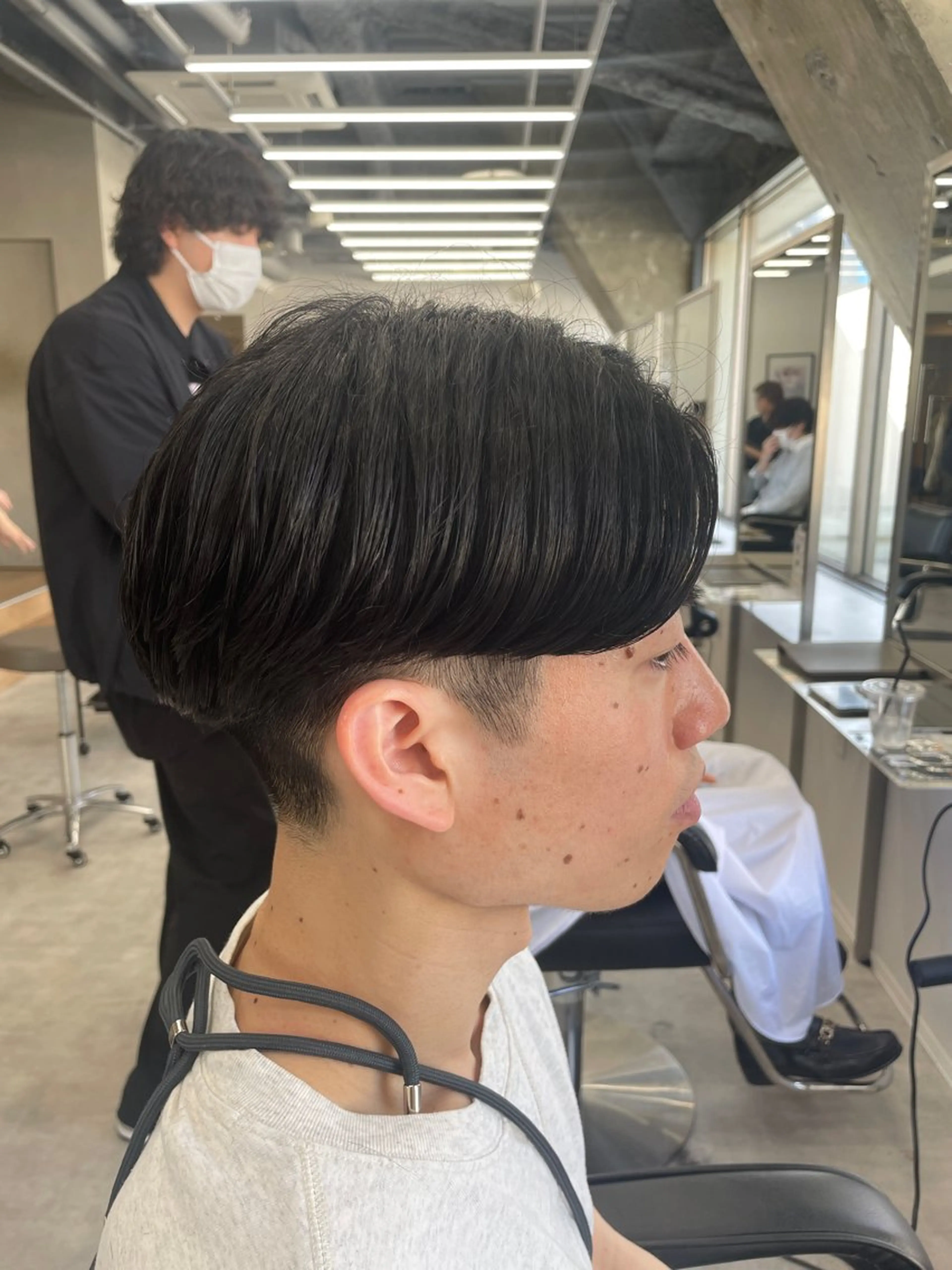 ショート パーマ メンズ カット パーマ メンズパーマ/新潟/ 万代／田崎亮🌟のヘアスタイル