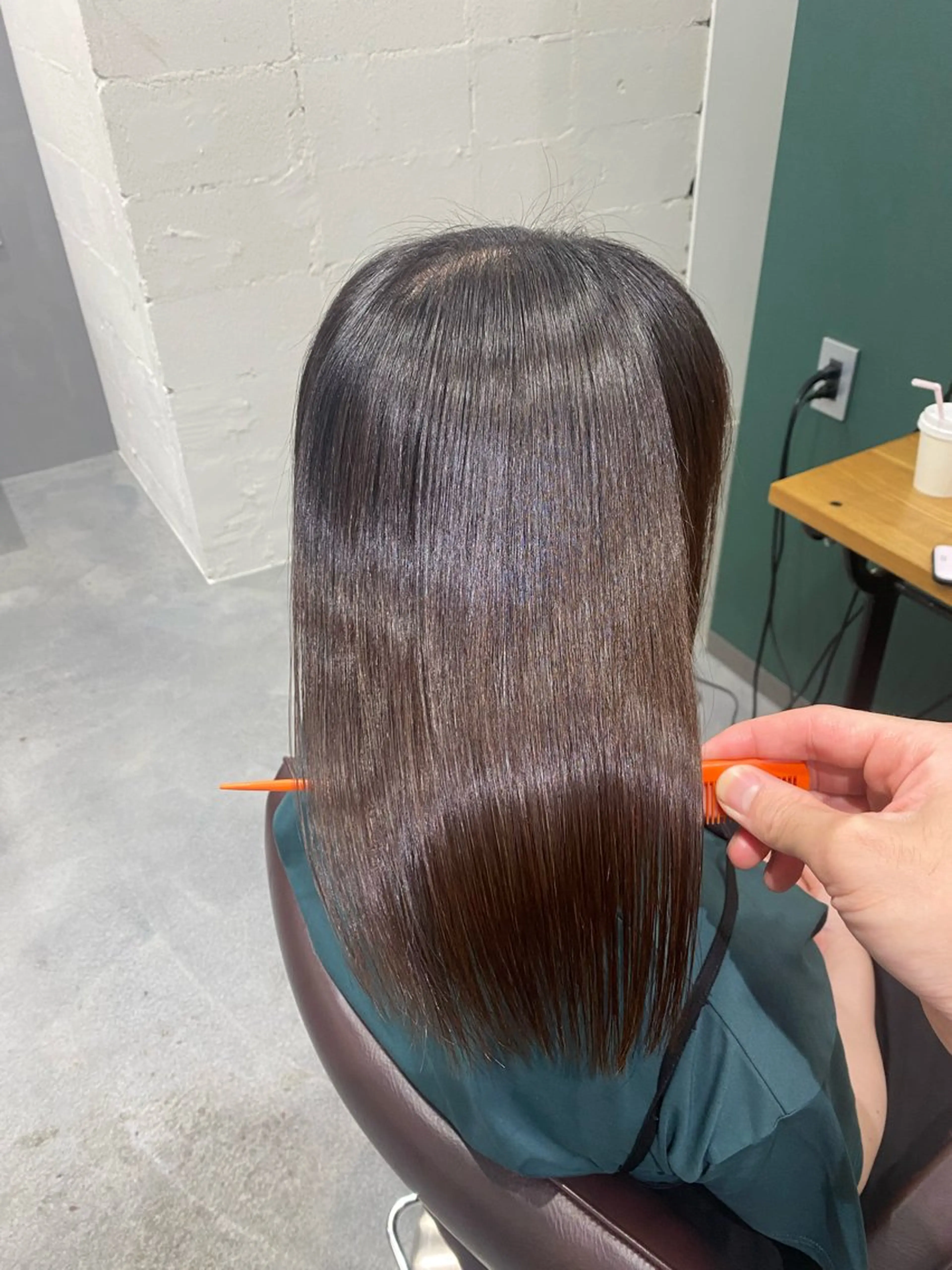 カラー 髪質改善 ヘアカラー トリートメント 梅田中崎町髪質改善 /オキヒロト/エコルのヘアスタイル