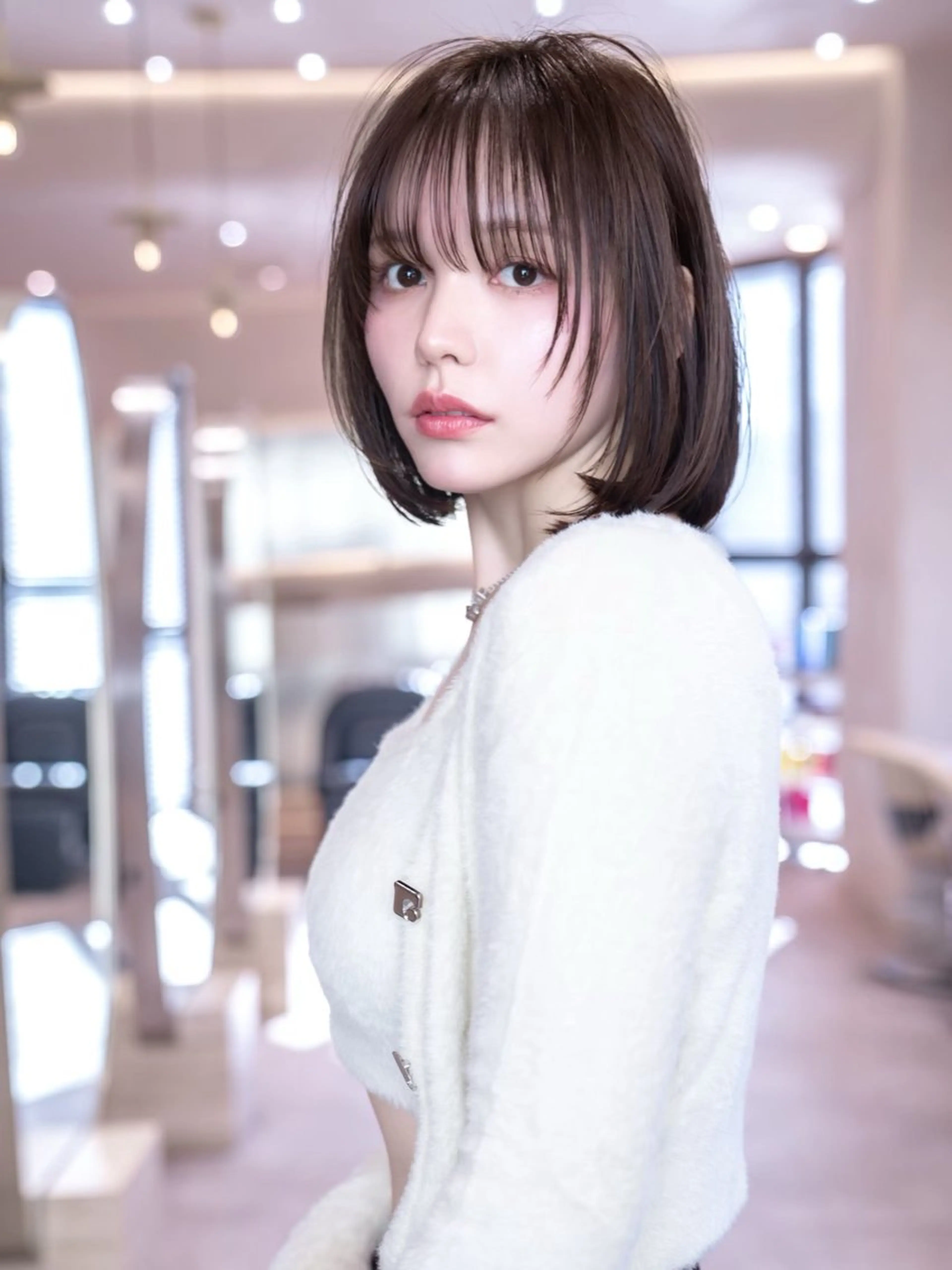 似合わせカット＋クイックトリートメント/レイヤー/ハッシュレイヤー/レイヤーボブ/ボブの写真