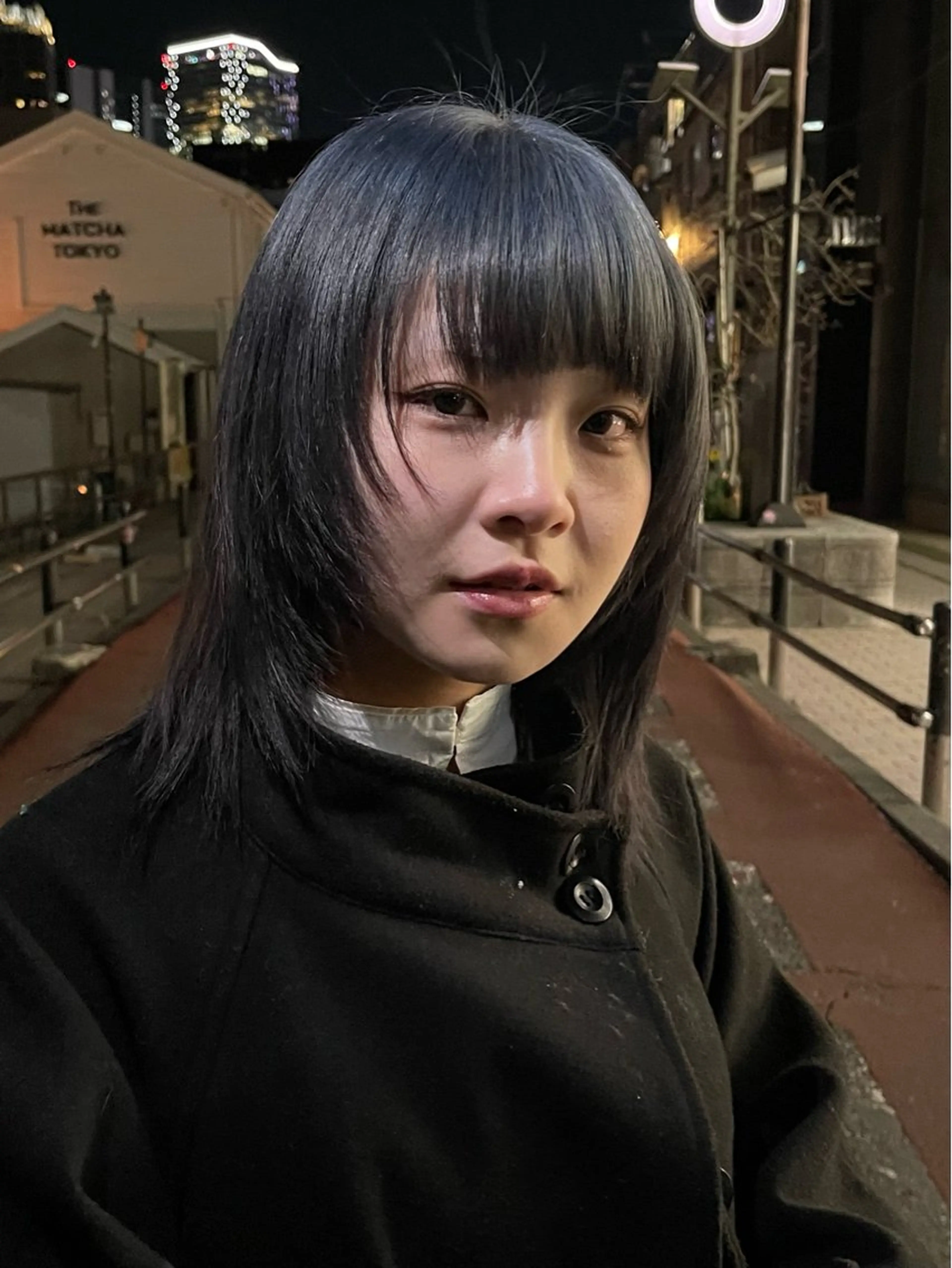 セミロング カラー メンズカット パーマ[佐橋]のヘアスタイル